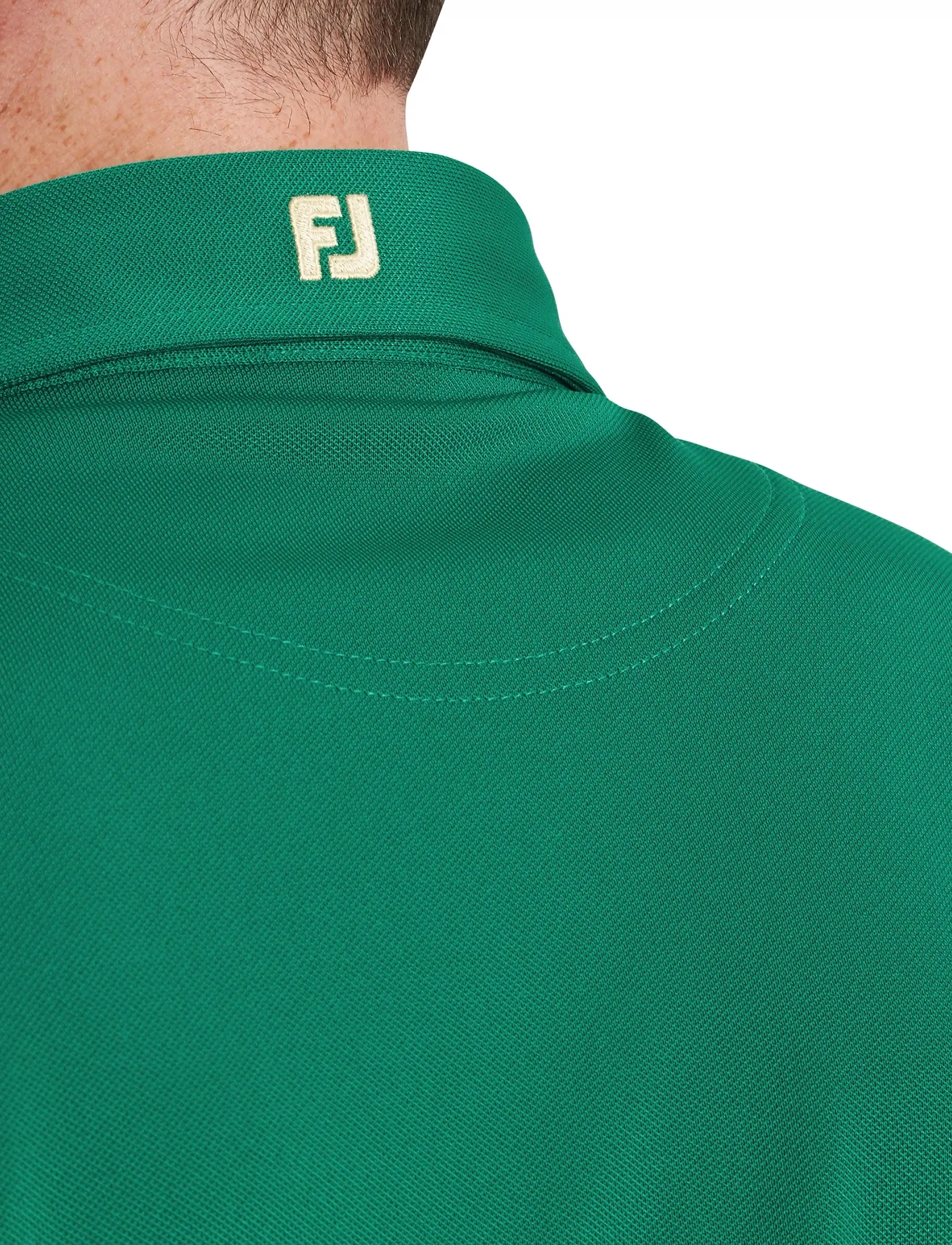 FootJoy - Stretch Pique Solid - toppe & t-shirts - field green - 4