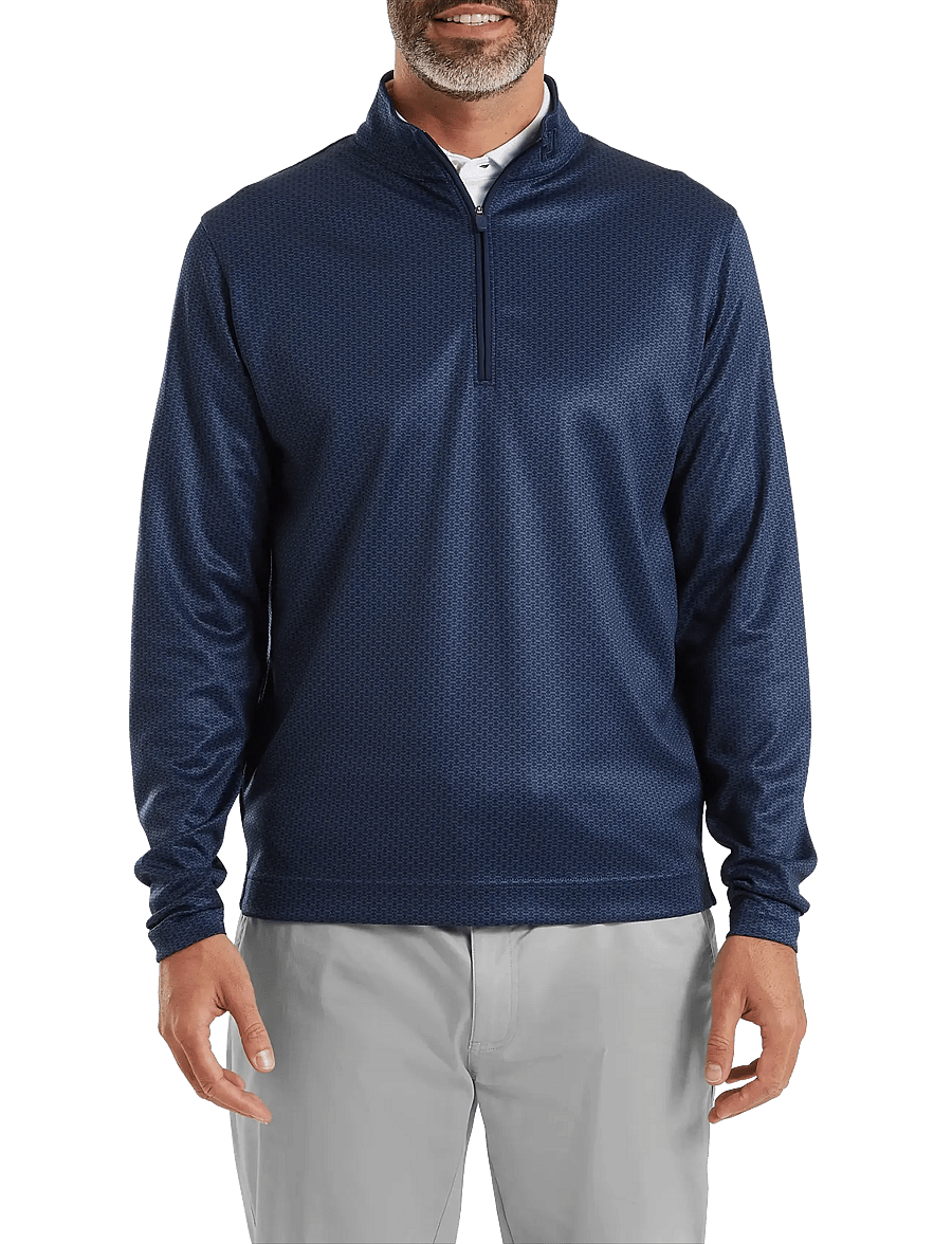 FootJoy - FJ Nautical Flag Tonal Chill-Out - polaires et couches intermédiaires - navy - 0