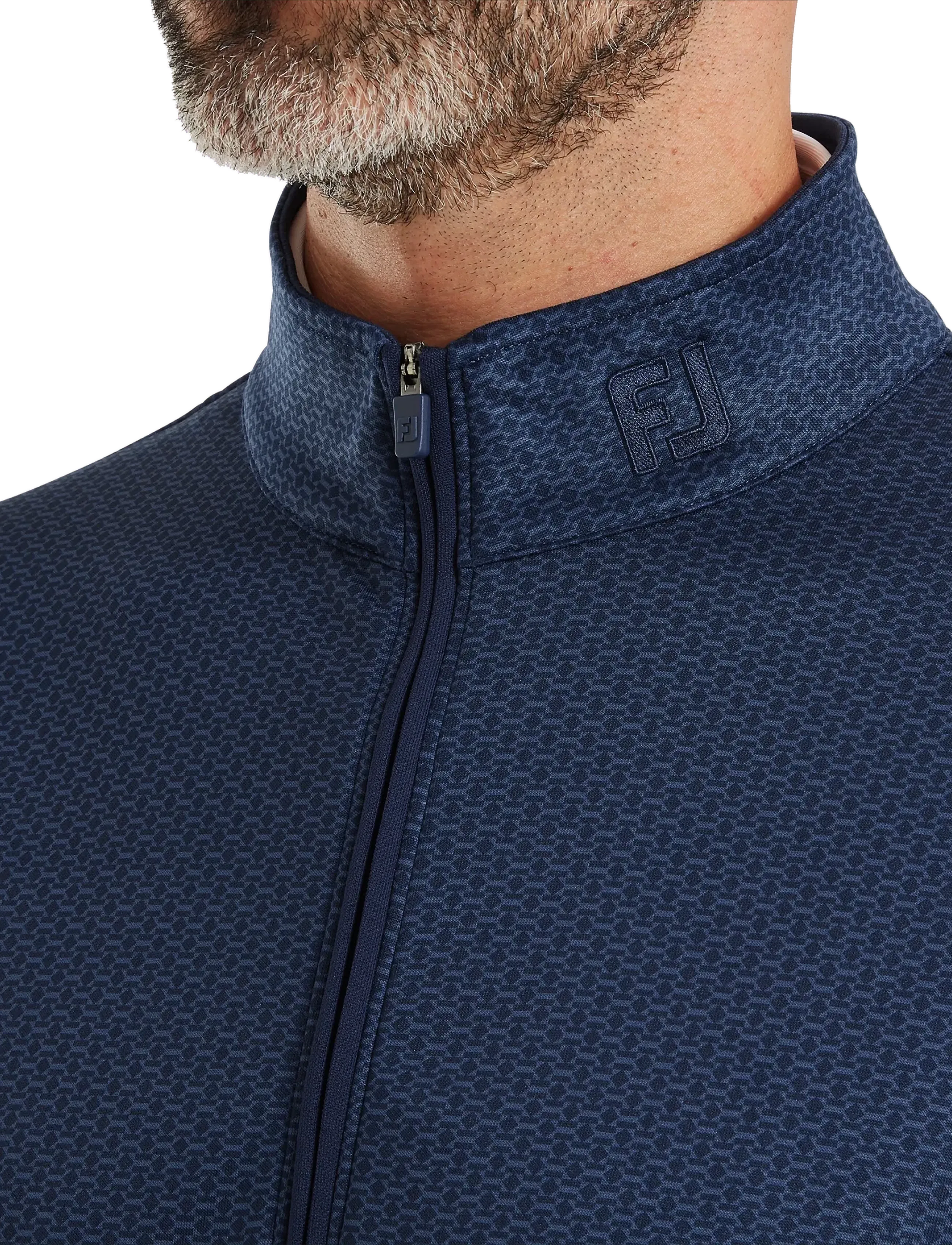 FootJoy - FJ Nautical Flag Tonal Chill-Out - kampsunid ja vahekihid - navy - 4