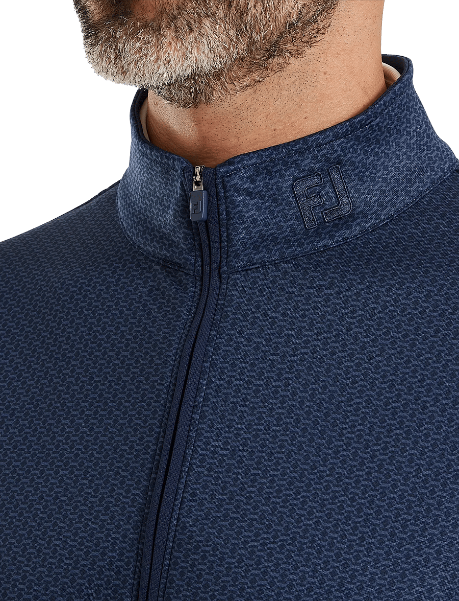 FootJoy - FJ Nautical Flag Tonal Chill-Out - polaires et couches intermédiaires - navy - 4