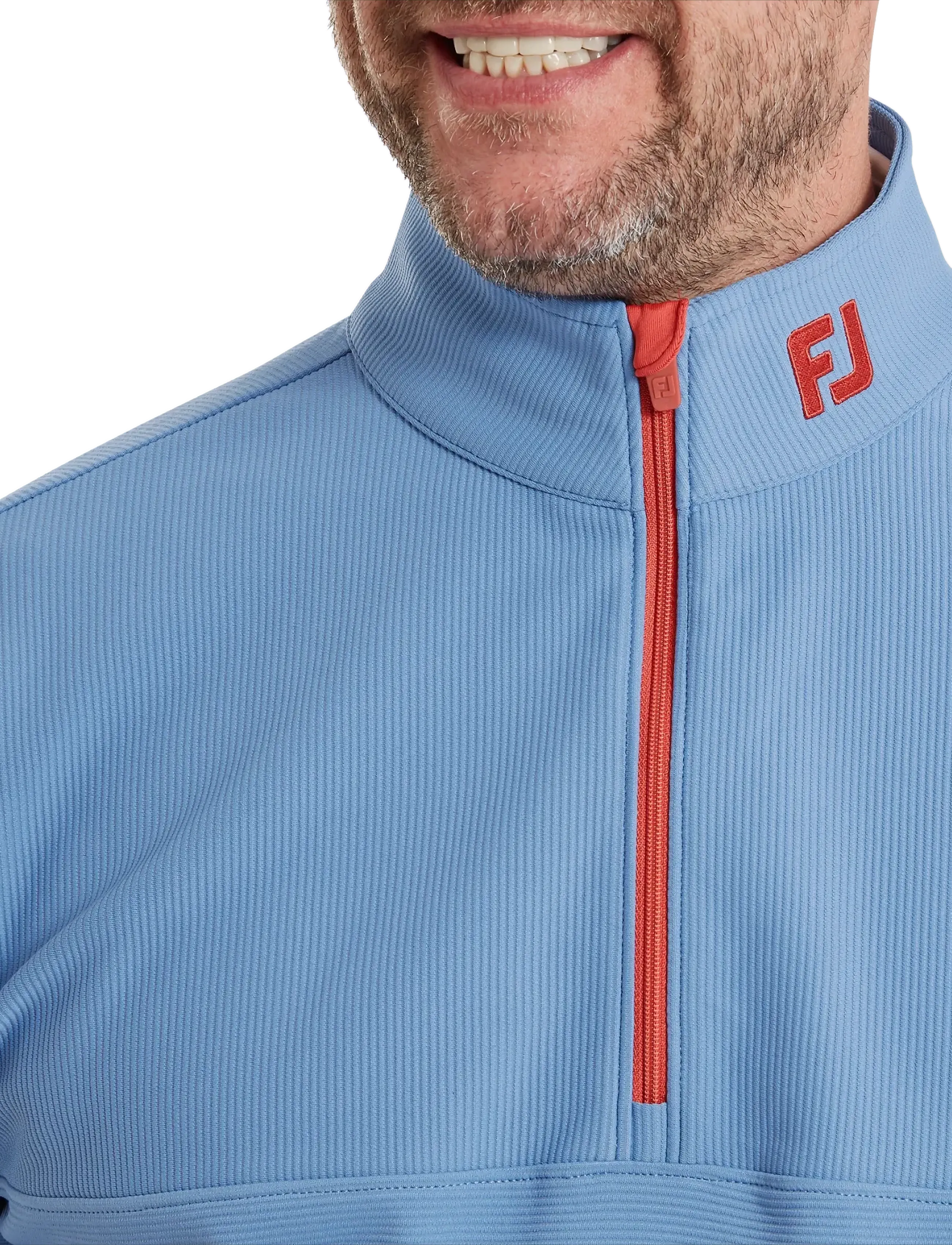 FootJoy - Angled Ottoman Chill-Out - fleece & mellanlager - coastal blue - 4