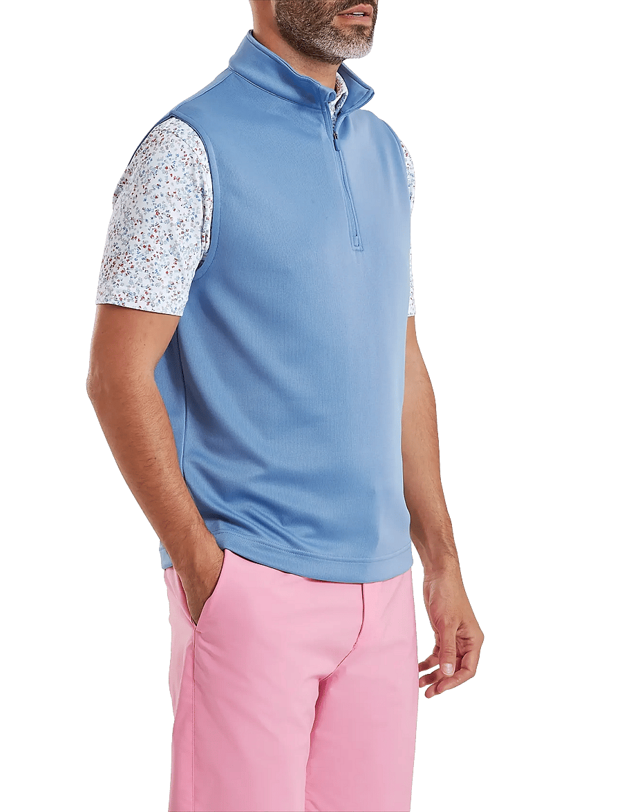 FootJoy - Half-Zip Vest - vester - coastal blue - 0