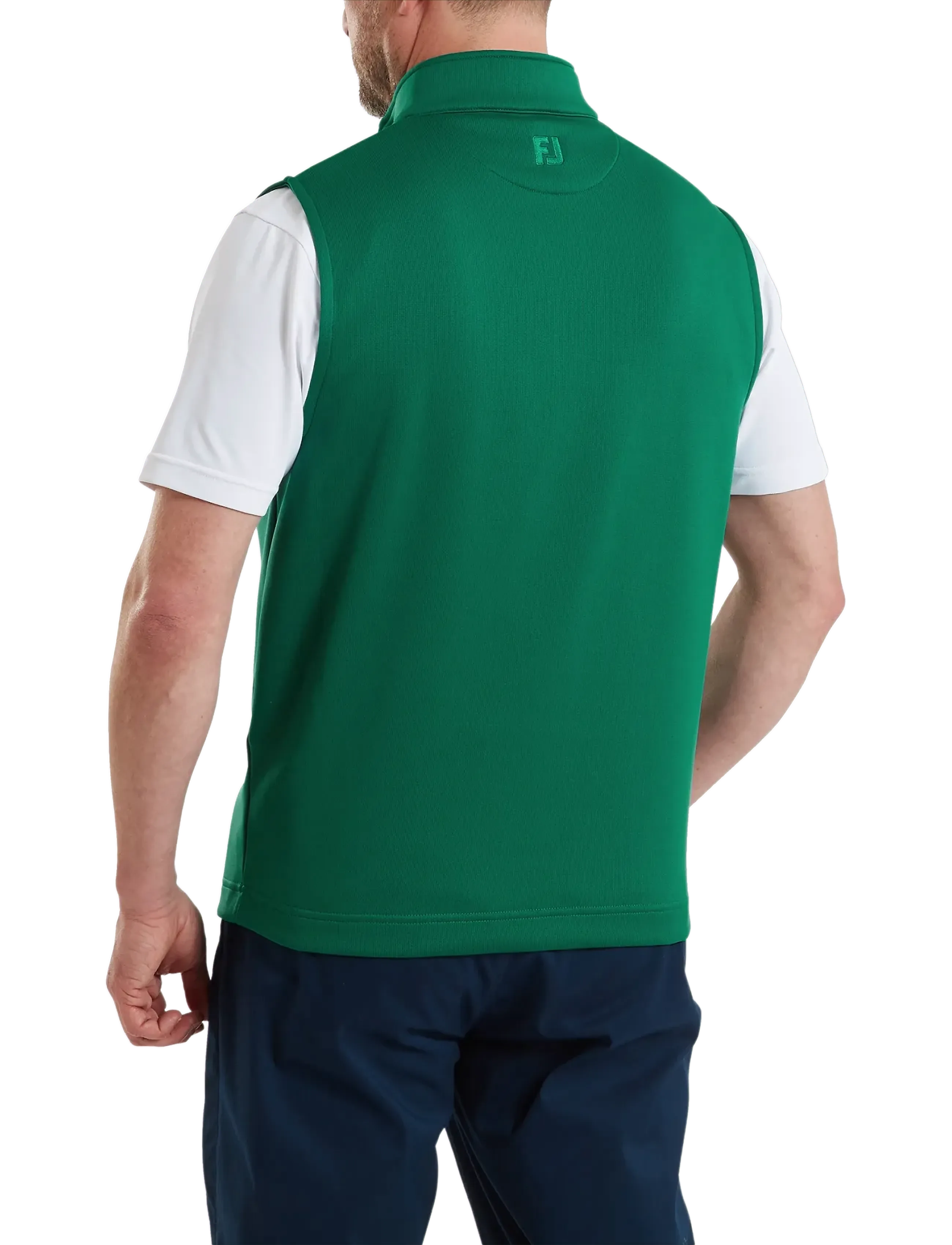 FootJoy - Half-Zip Vest - västar - field green - 3
