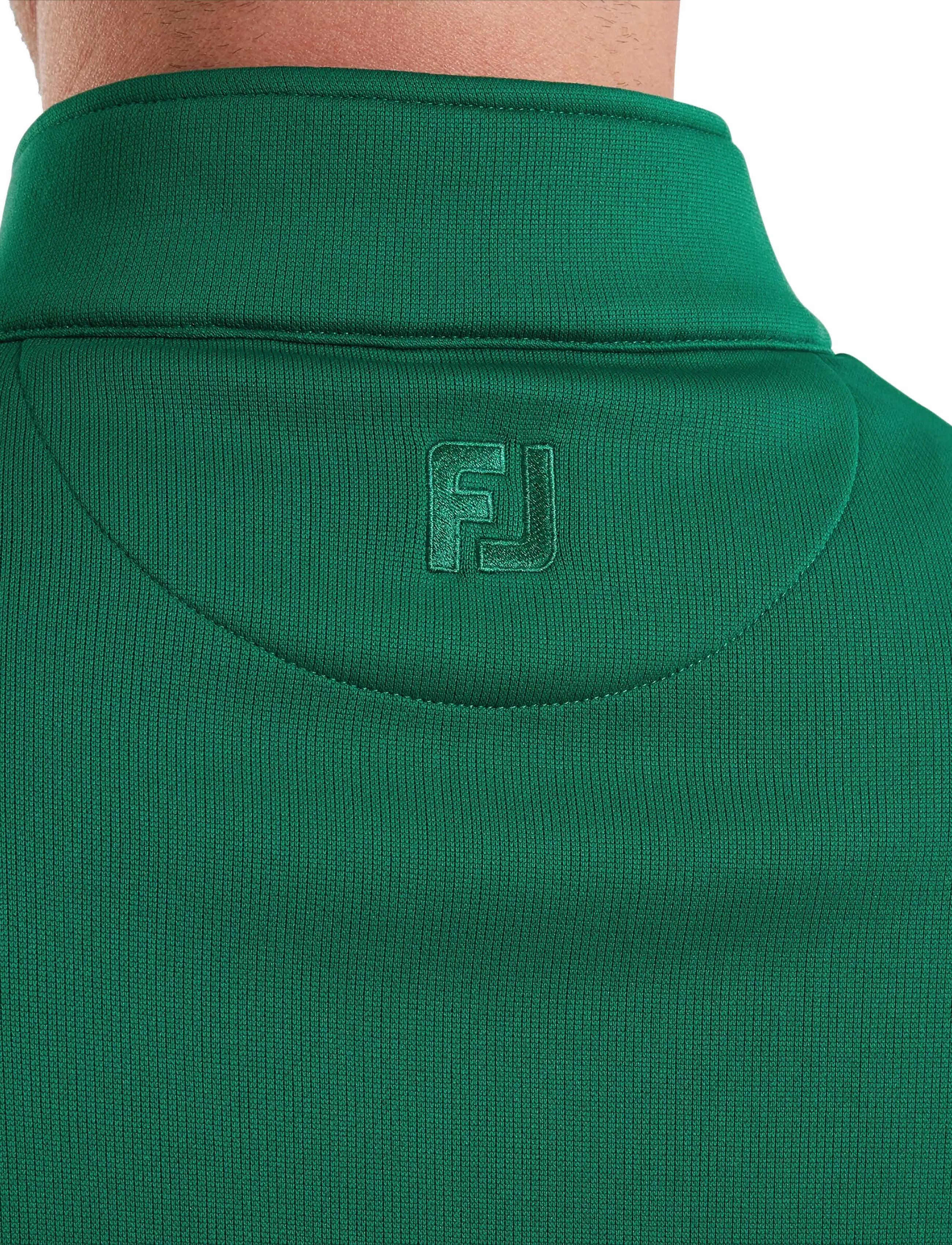 FootJoy - Half-Zip Vest - västar - field green - 4