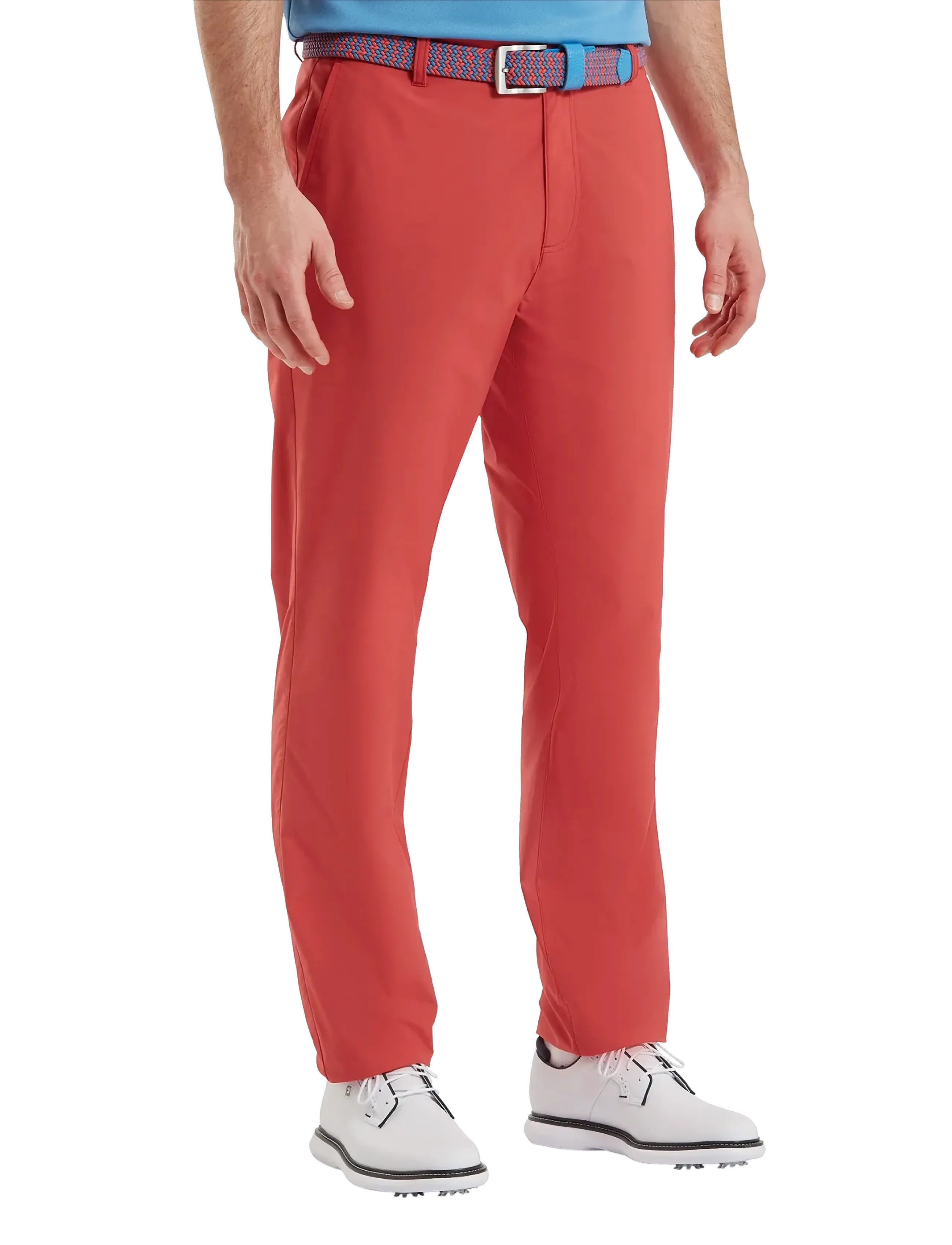 FootJoy Fj Par Golf Trouser, 34-32 x 32, Red, Sport Pants > Sport Golf Pants, Herre