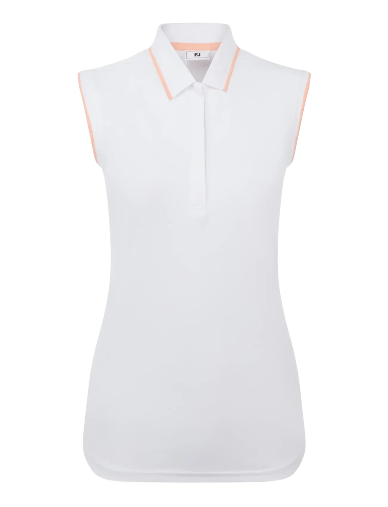 FootJoy Sleeveless Polo - Vis alt - WHITE / white