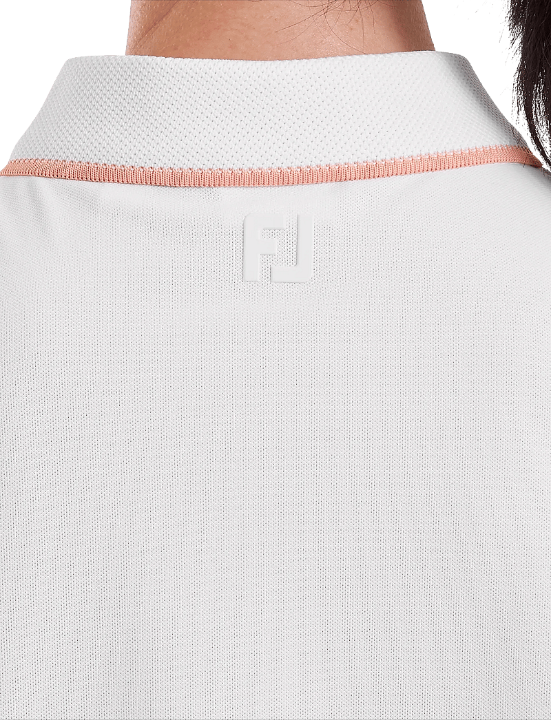 FootJoy - Sleeveless Polo - polos - white - 4