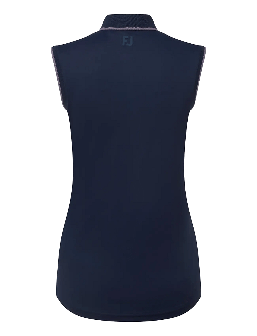 FootJoy - Sleeveless Polo - oberteile & t-shirts - navy - 2