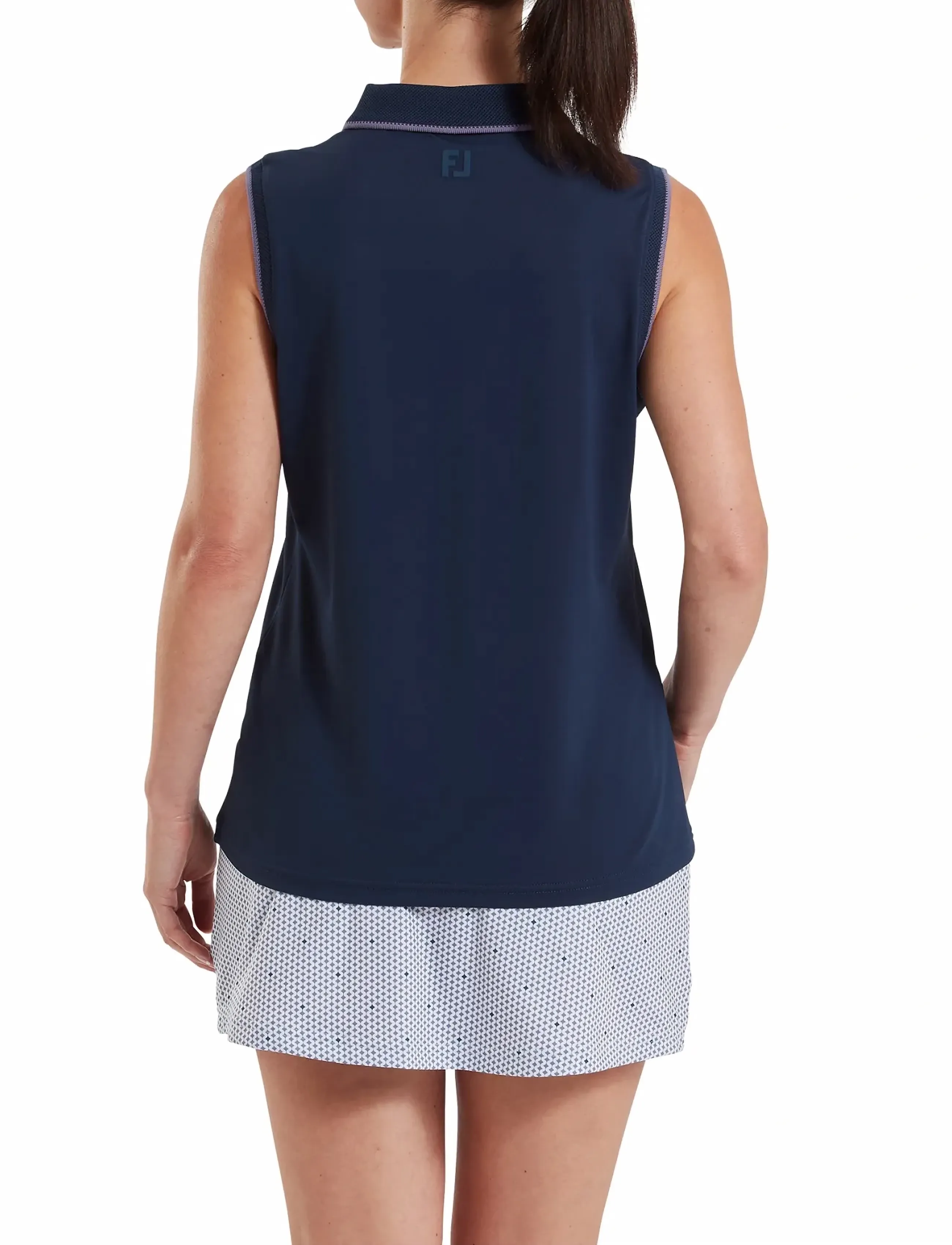 FootJoy - Sleeveless Polo - alussärgid ja t-särgid - navy - 3