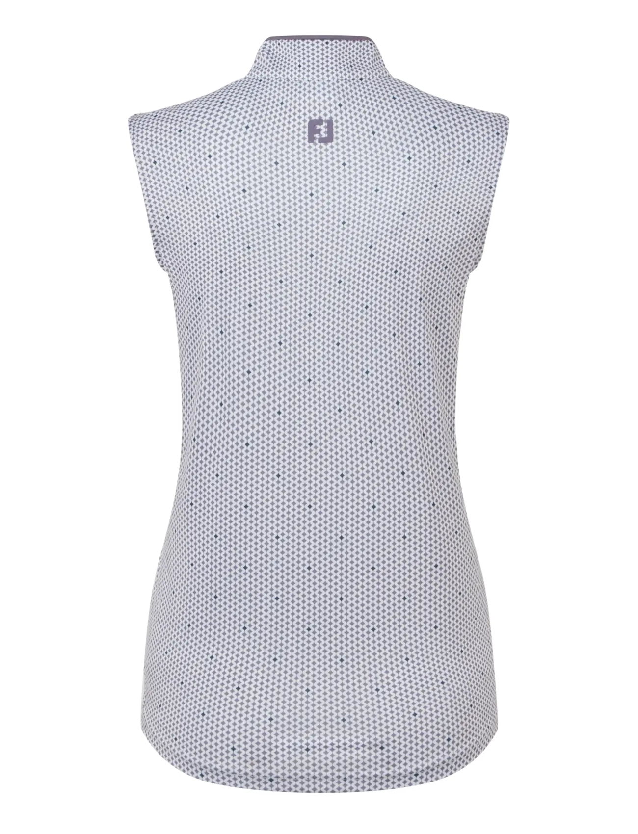 FootJoy - Zip Front Tank Printed - topi un t-krekli - navy / white / dusty violet - 2