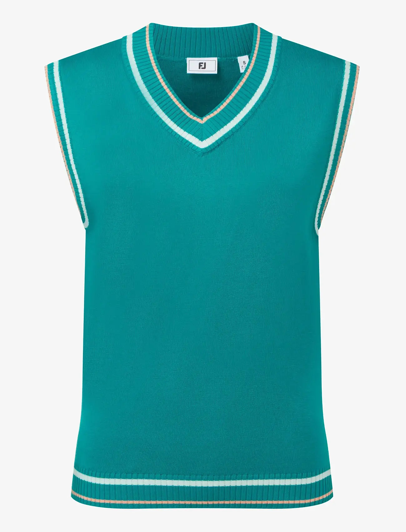 FootJoy - Sweater Tank - sweatshirts - tile blue - 1