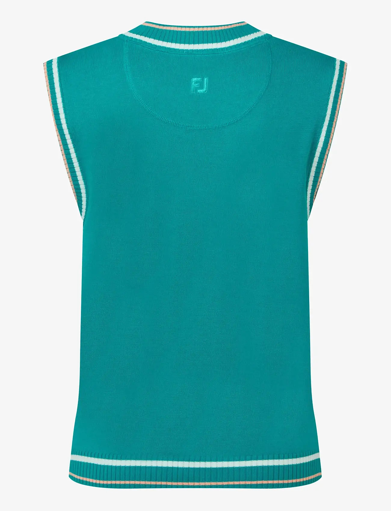FootJoy - Sweater Tank - sweatshirts - tile blue - 2