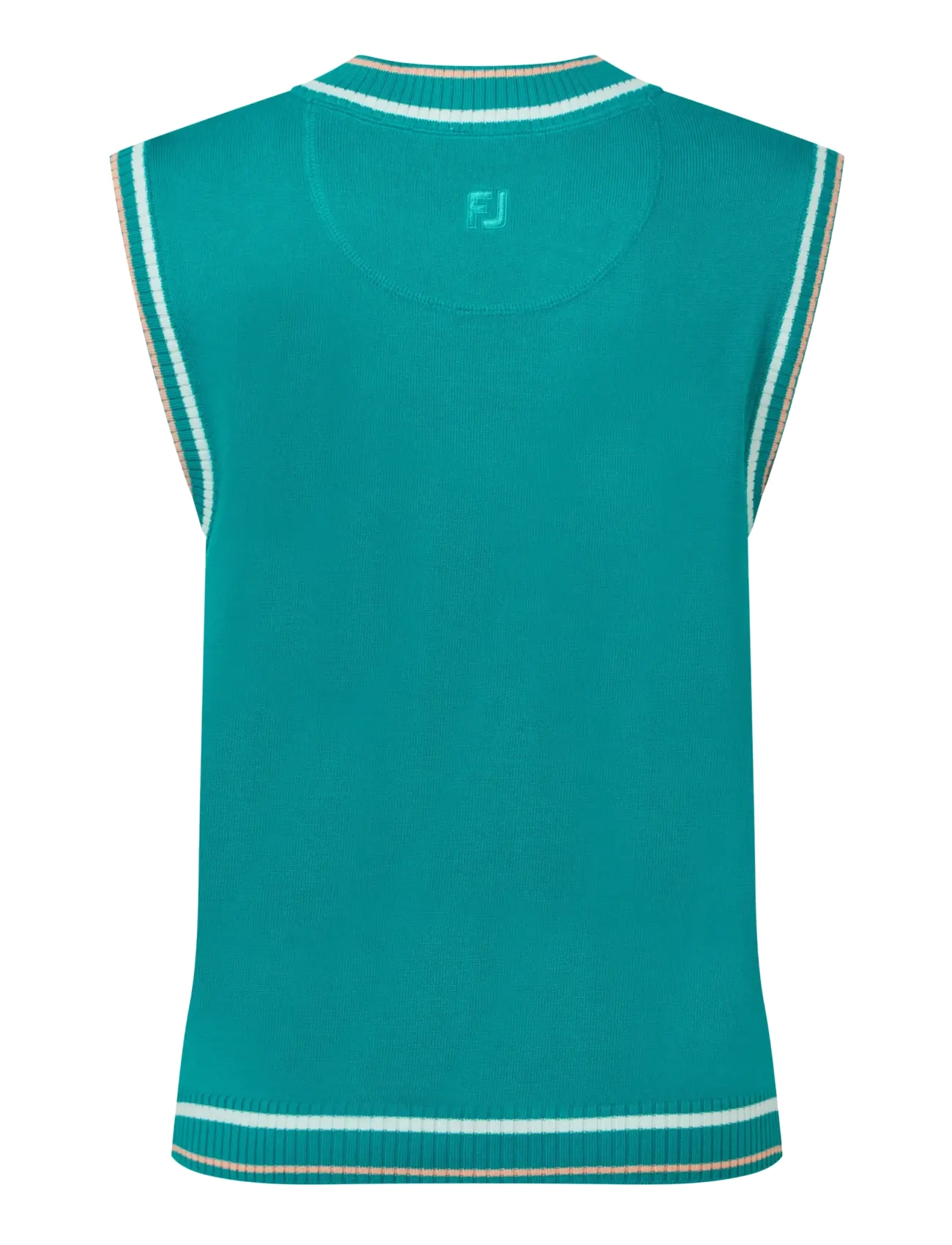 FootJoy - Sweater Tank - sweatshirts - tile blue - 2