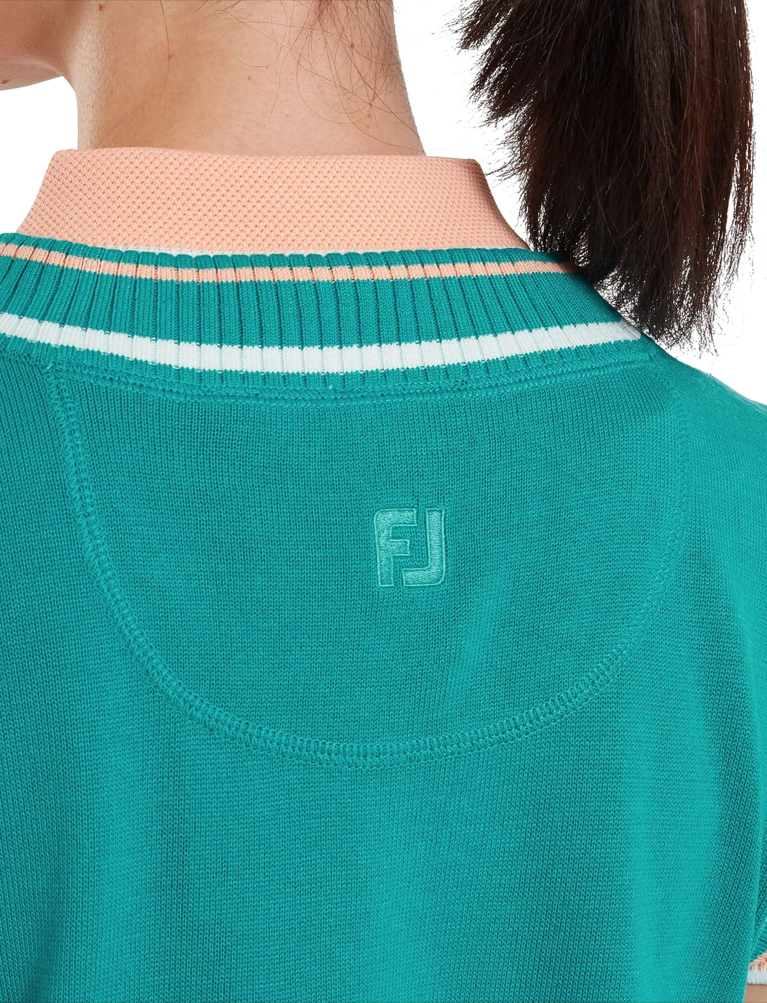 FootJoy - Sweater Tank - sweatshirts - tile blue - 4