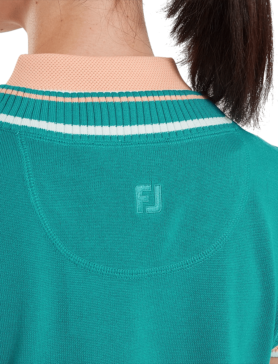 FootJoy - Sweater Tank - Õueriided - tile blue - 4