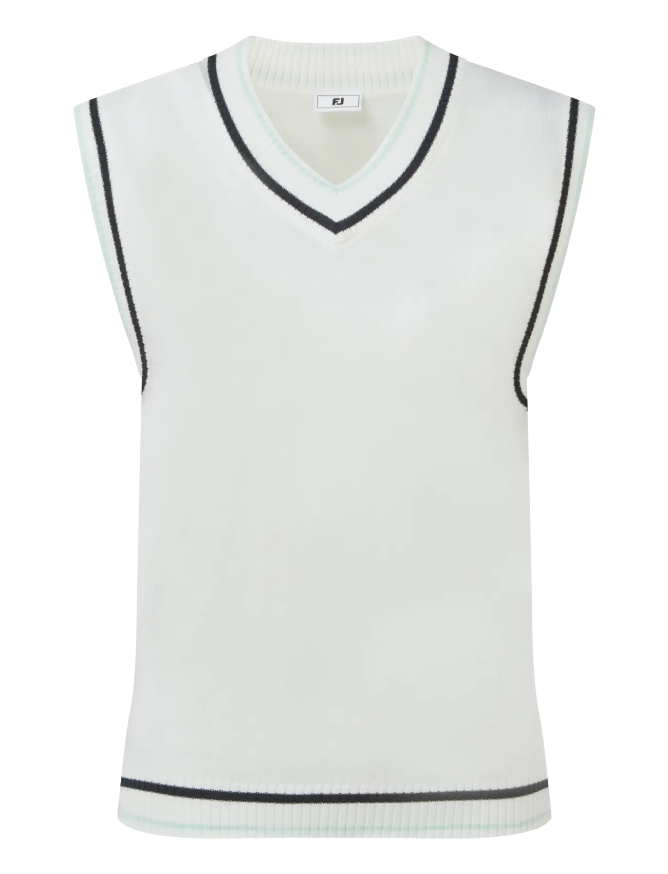 FootJoy Sweater Tank - Vis alt - WHITE / white