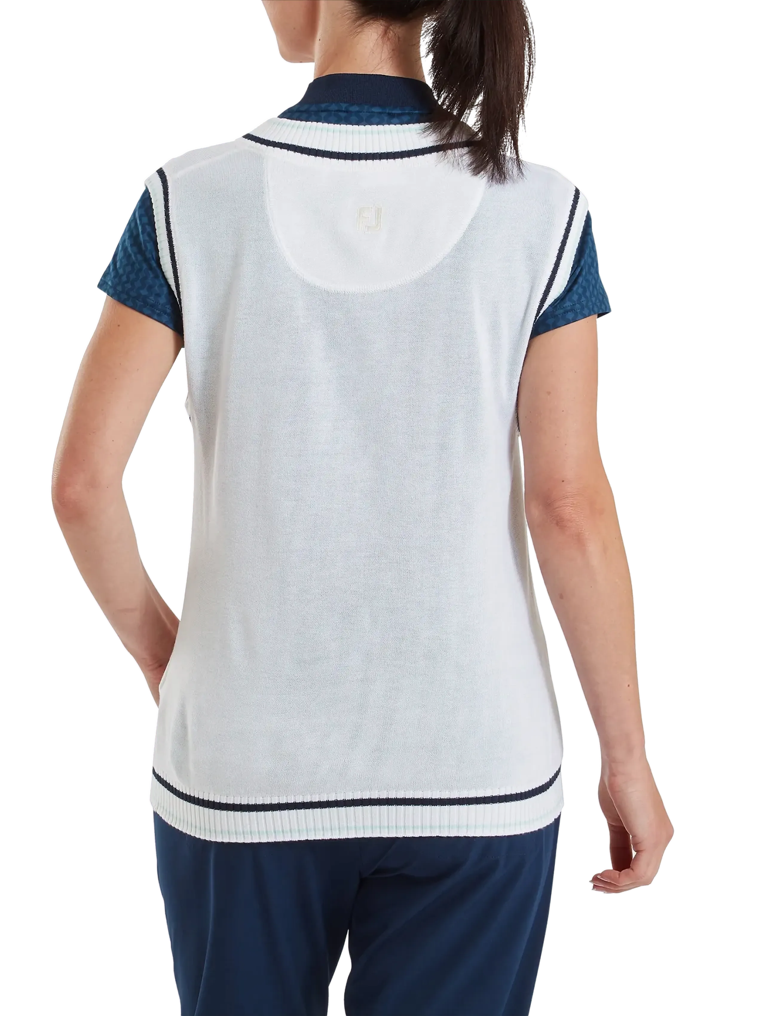 FootJoy - Sweater Tank - Õueriided - white - 3