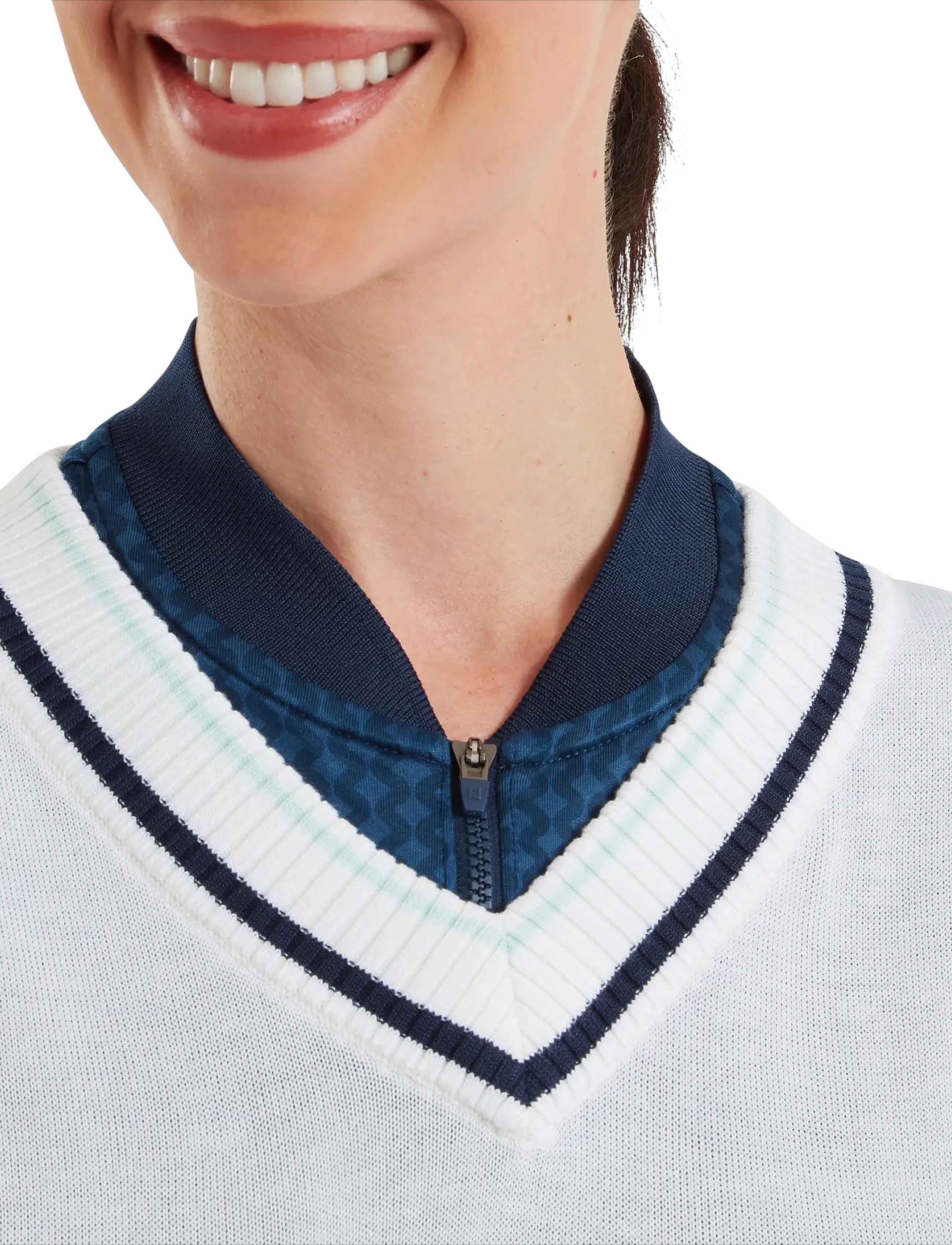 FootJoy - Sweater Tank - Õueriided - white - 4