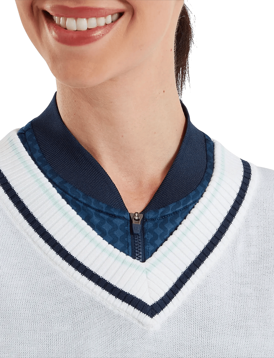 FootJoy - Sweater Tank - Õueriided - white - 4