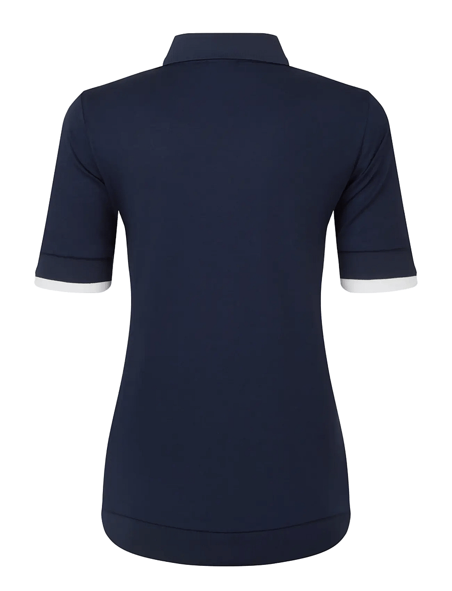 FootJoy - Texture Knit Polo - toppe & t-shirts - navy / white - 2