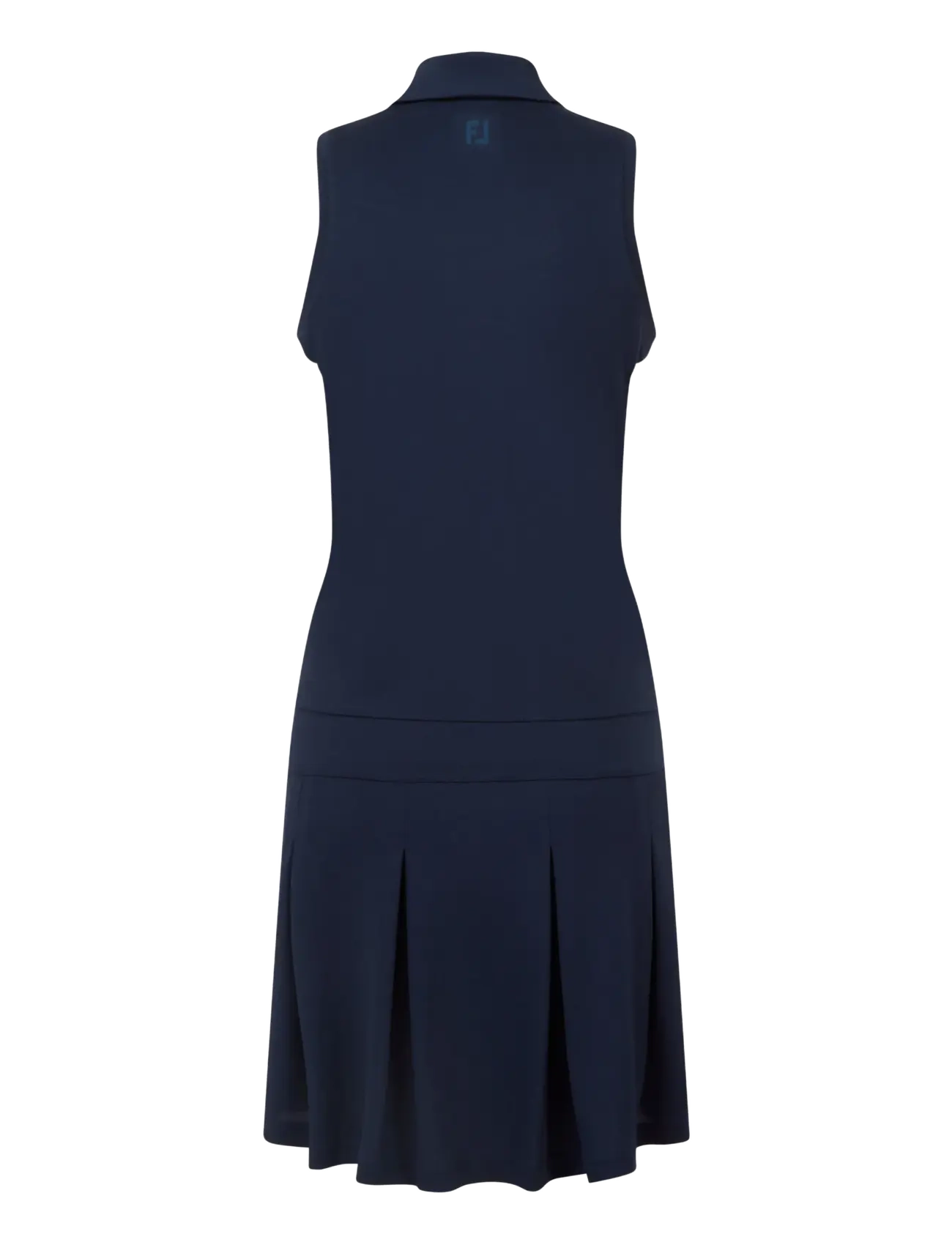 FootJoy - Pleated Dress - kleider & röcke - navy / white - 2
