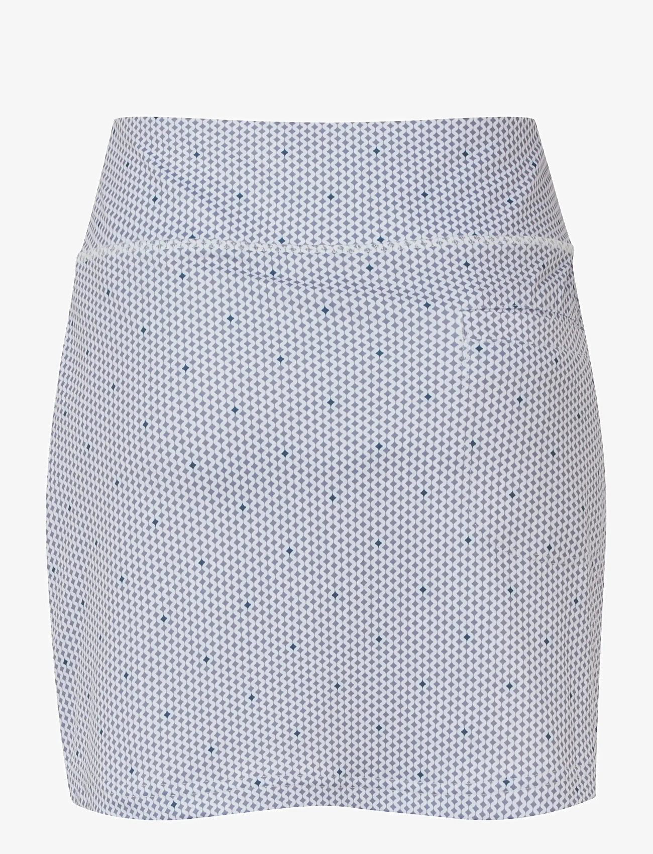 FootJoy - Curve Geo Dot Aerial Skort - 43 cm (17") - kleider & röcke - dusty violet / navy - 2