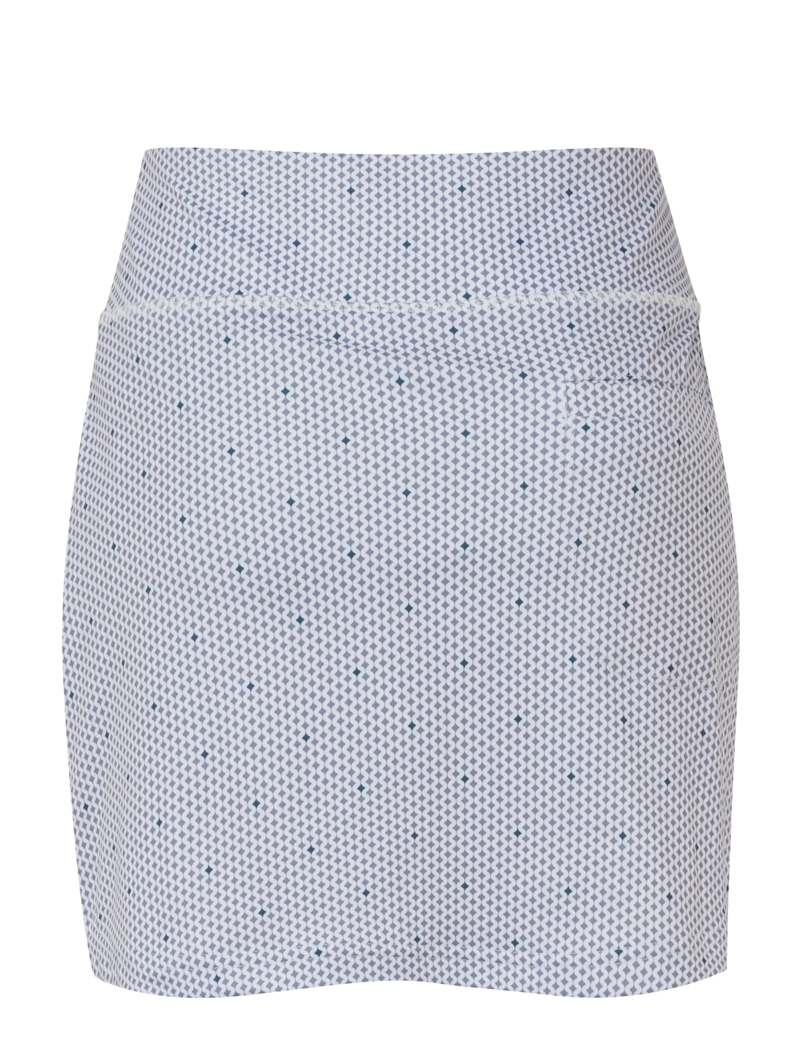 FootJoy - Curve Geo Dot Aerial Skort - 43 cm (17") - kleidid ja seelikud - dusty violet / navy - 2