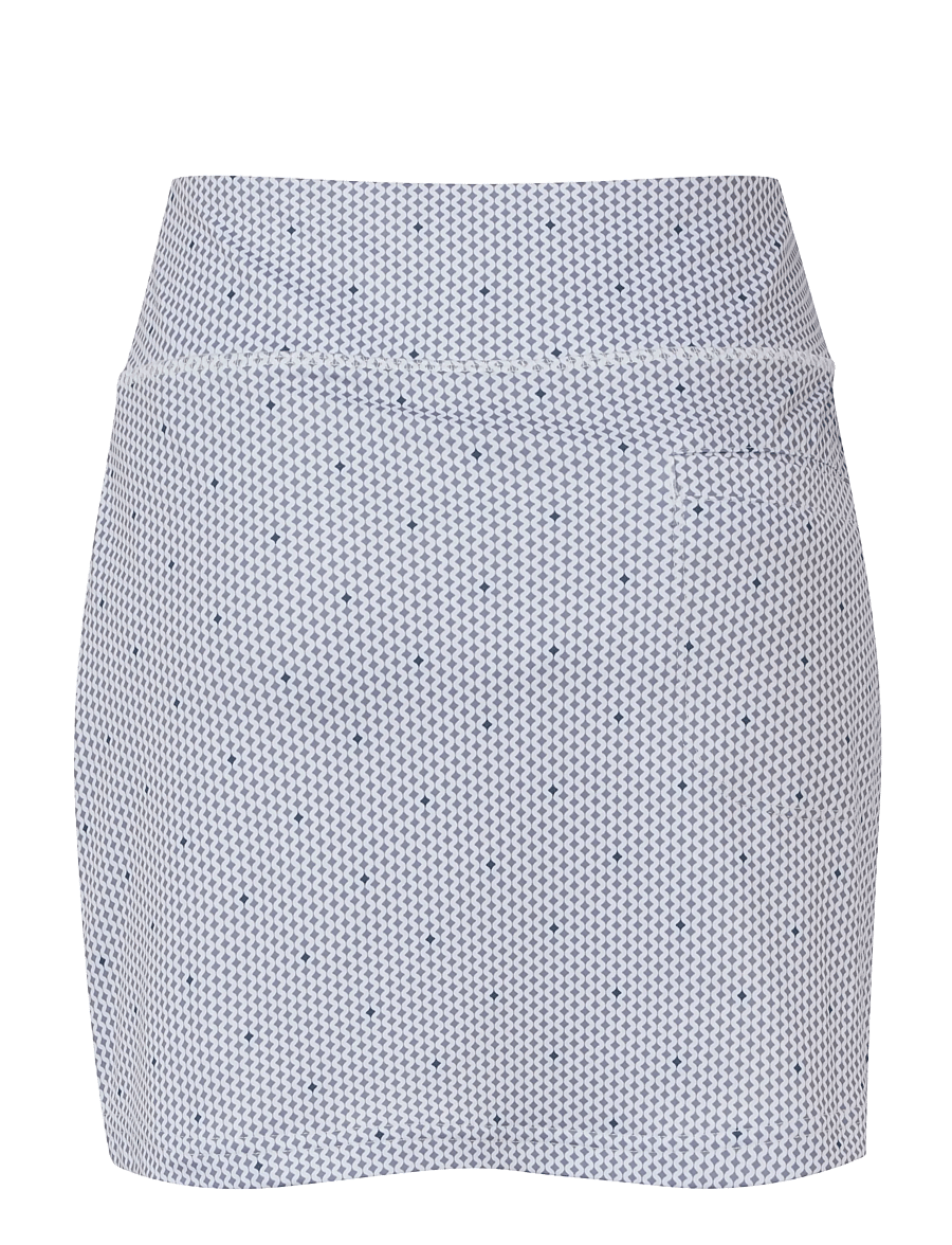 FootJoy - Curve Geo Dot Aerial Skort - 43 cm (17") - kleidid ja seelikud - dusty violet / navy - 2