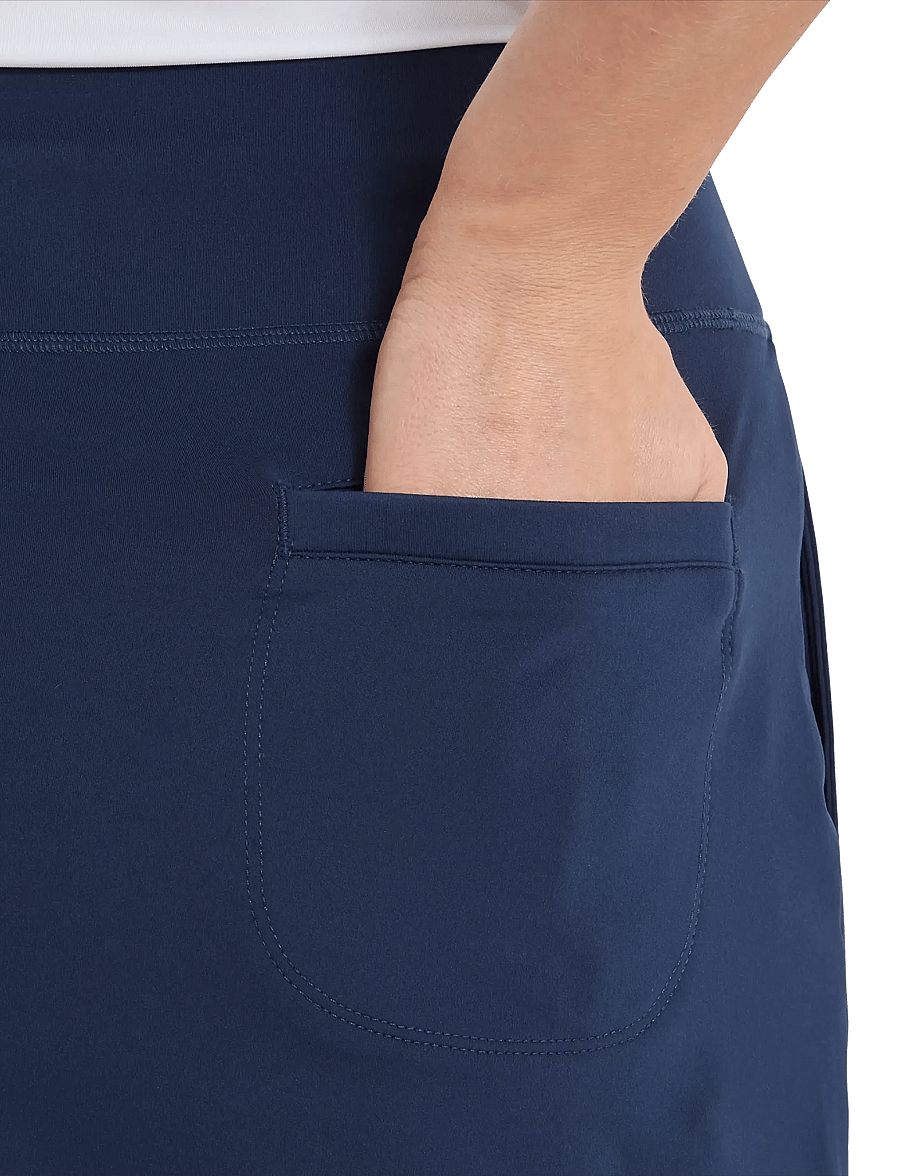 FootJoy - Aerial Skort - 48 cm (19") - skorts - navy - 4