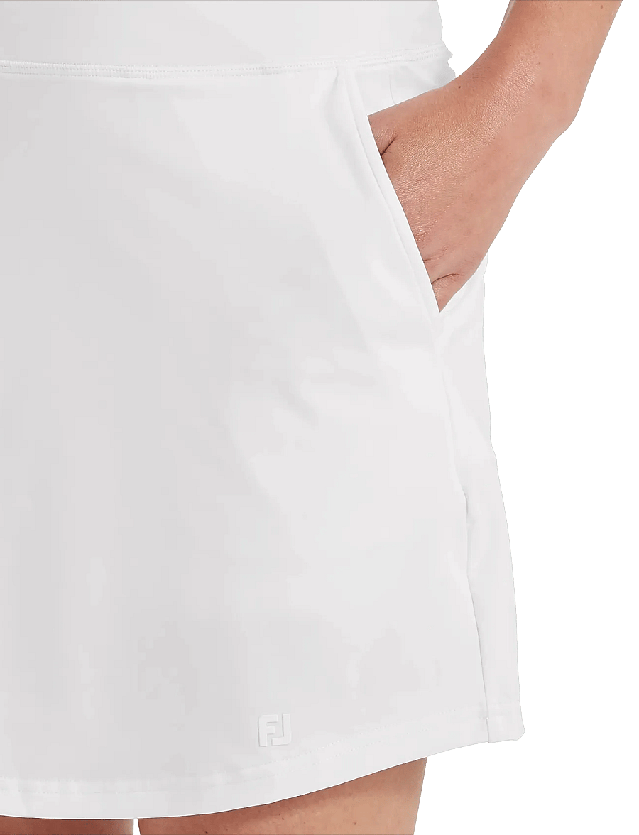 FootJoy - Aerial Skort - 48 cm (19") - püksseelikud - white - 4