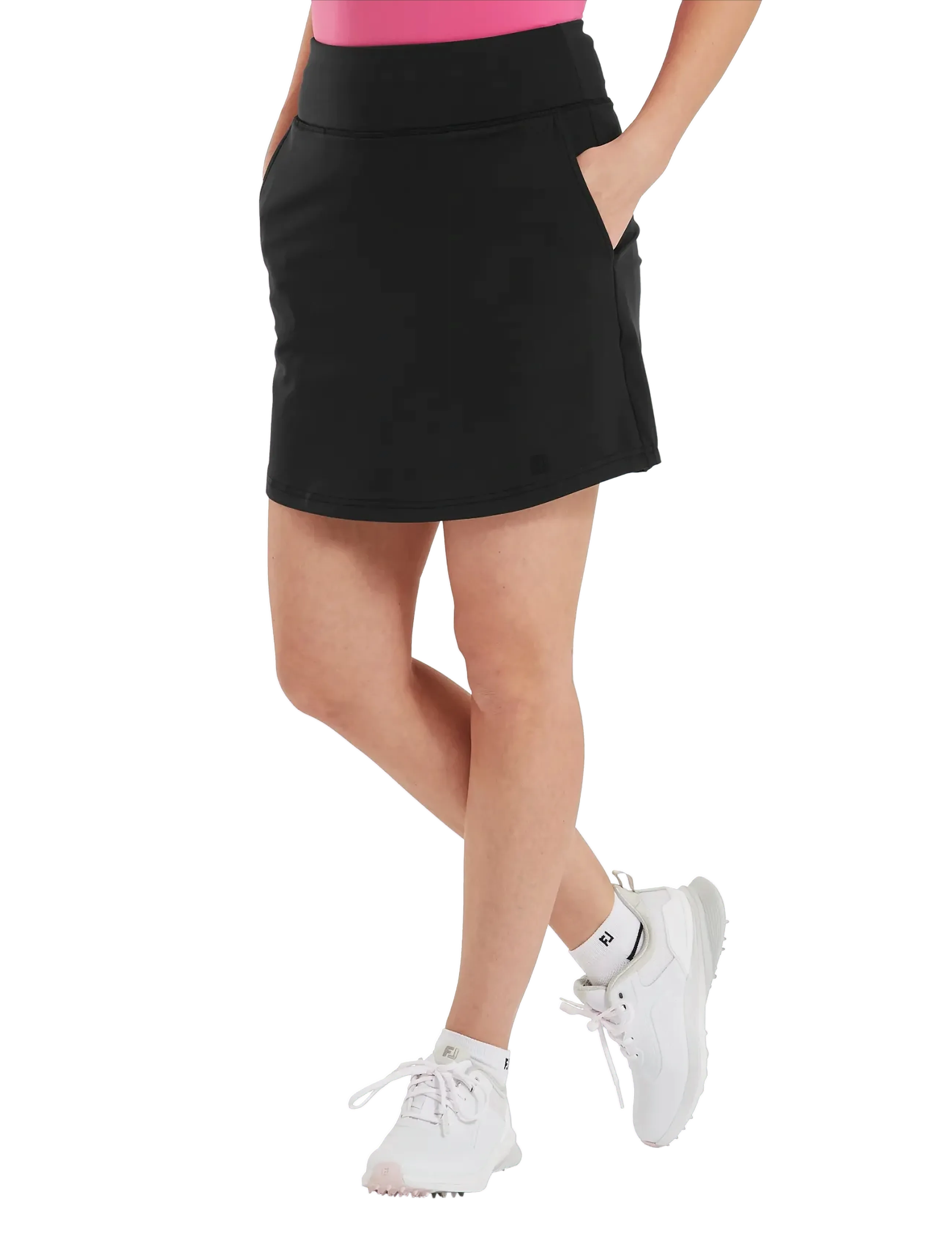 FootJoy Aerial Skort 48 Cm (19"), XXL, Sport Kleider & Röcke, Schwarz - Frauen