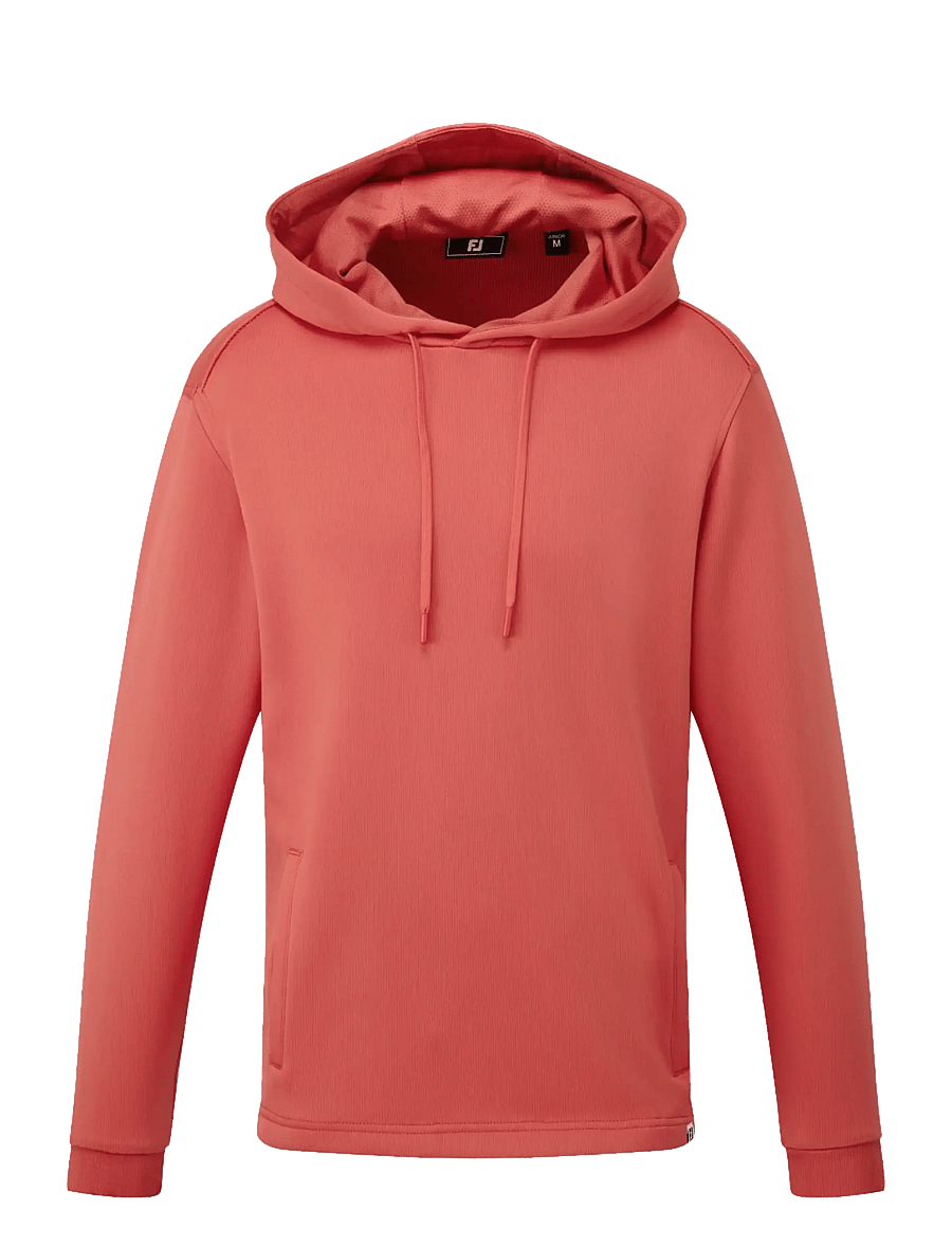 FootJoy - FJ Hoodie - hoodies - solid nantucket red - 0