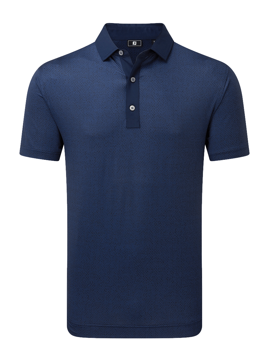 FootJoy - Tailor Texture Lisle - oberteile & t-shirts - navy tonal - 1