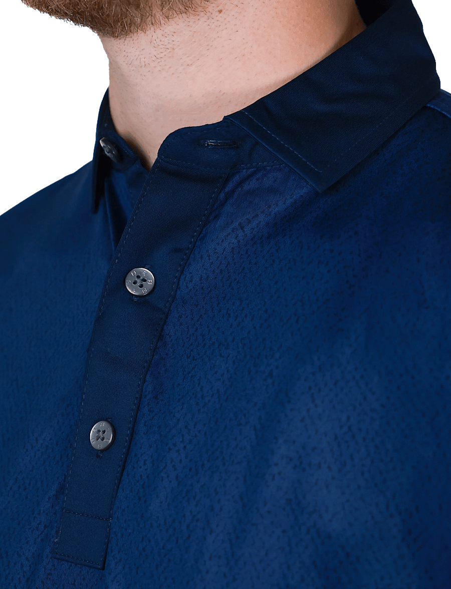 FootJoy - Tailor Texture Lisle - oberteile & t-shirts - navy tonal - 4