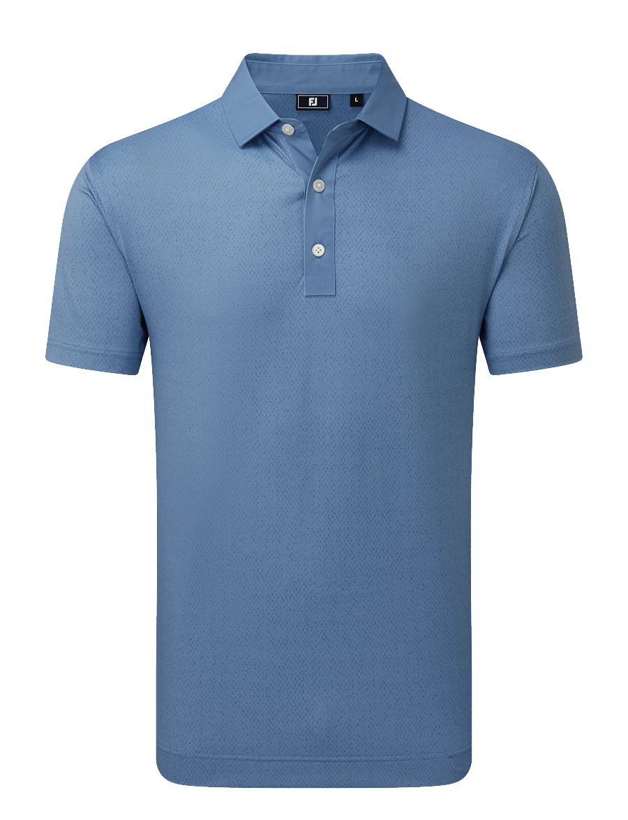 FootJoy - Tailor Texture Lisle - oberteile & t-shirts - riviera tonal - 1