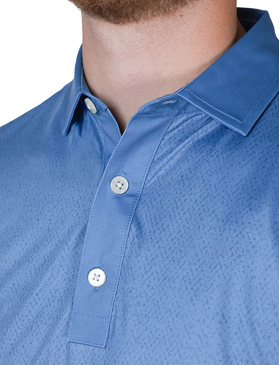 FootJoy - Tailor Texture Lisle - oberteile & t-shirts - riviera tonal - 4