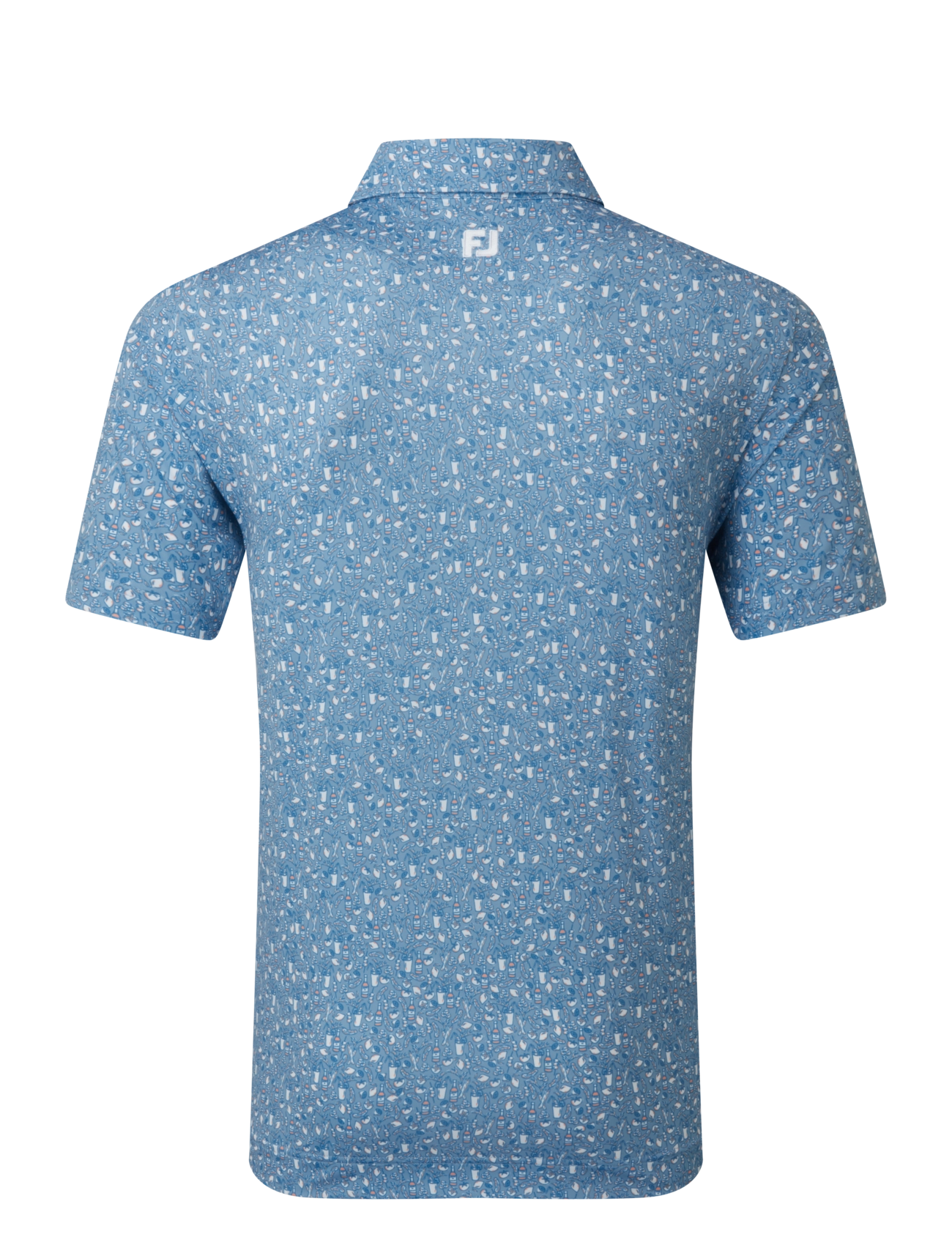 FootJoy - Bloody Mary Lisle - oberteile & t-shirts - riviera / peach / white / riviera - 2