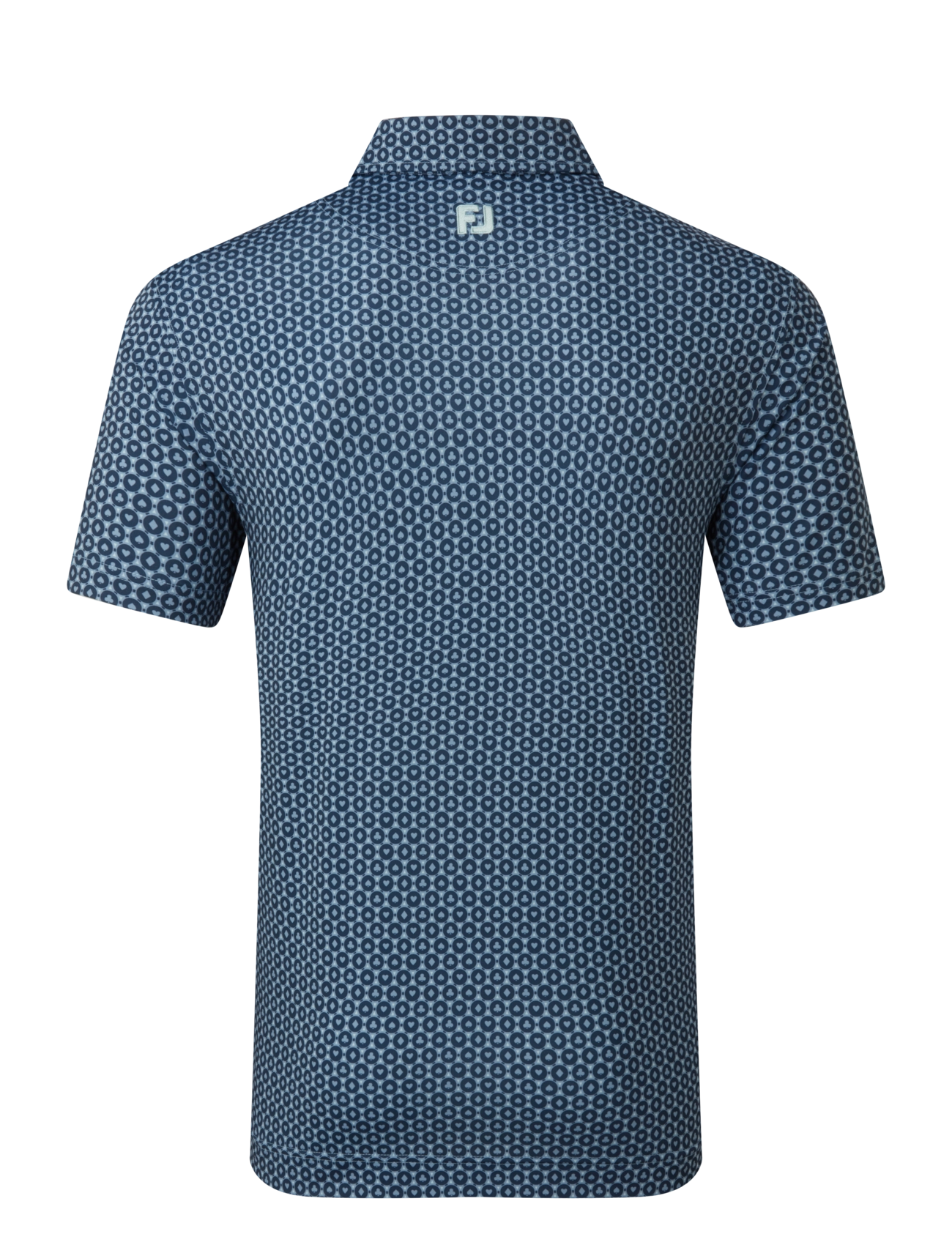 FootJoy - Vegas Marker Lisle - oberteile & t-shirts - mint julep / navy / blue - 2