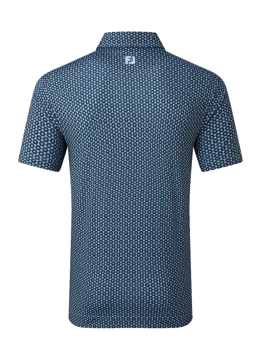 FootJoy - Vegas Marker Lisle - oberteile & t-shirts - mint julep / navy / blue - 2