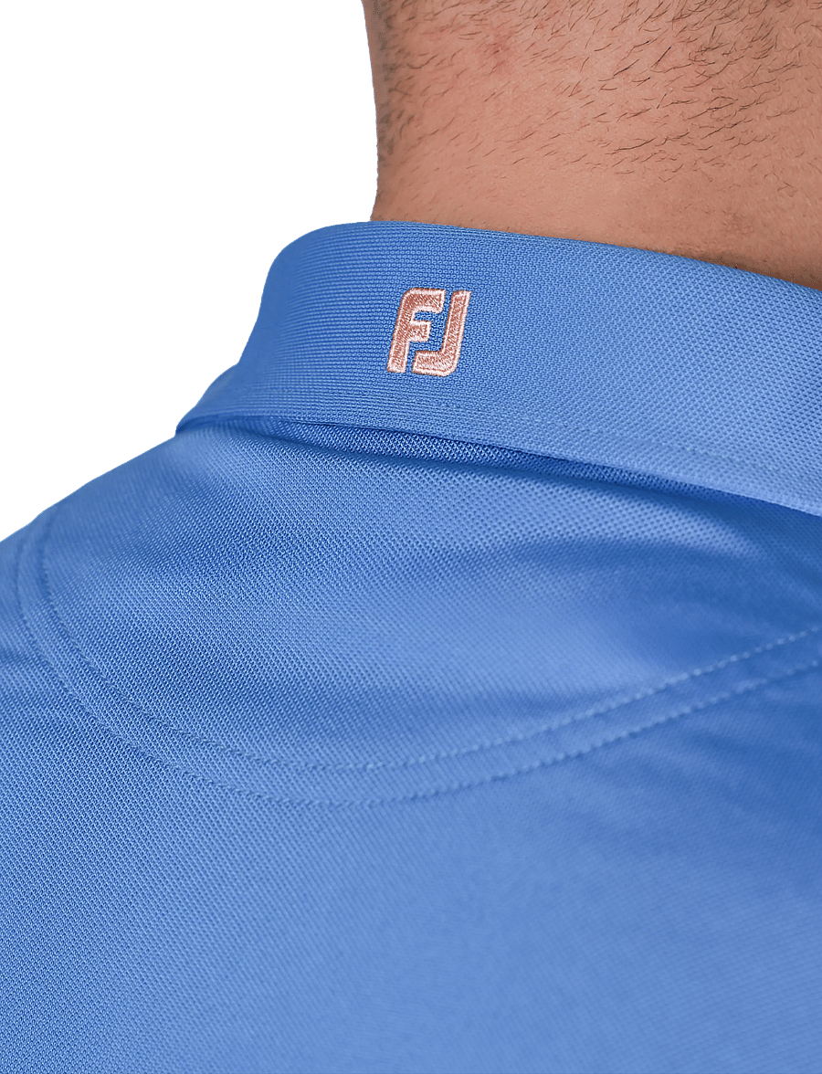 FootJoy - Stretch Pique Solid - oberteile & t-shirts - riviera - 4