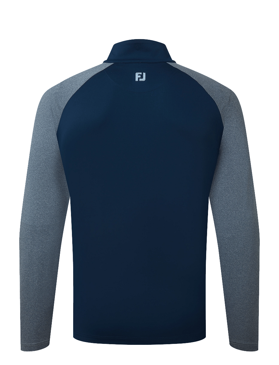 FootJoy - Raglan H Block Chill-Out - langarmshirts - navy - 2