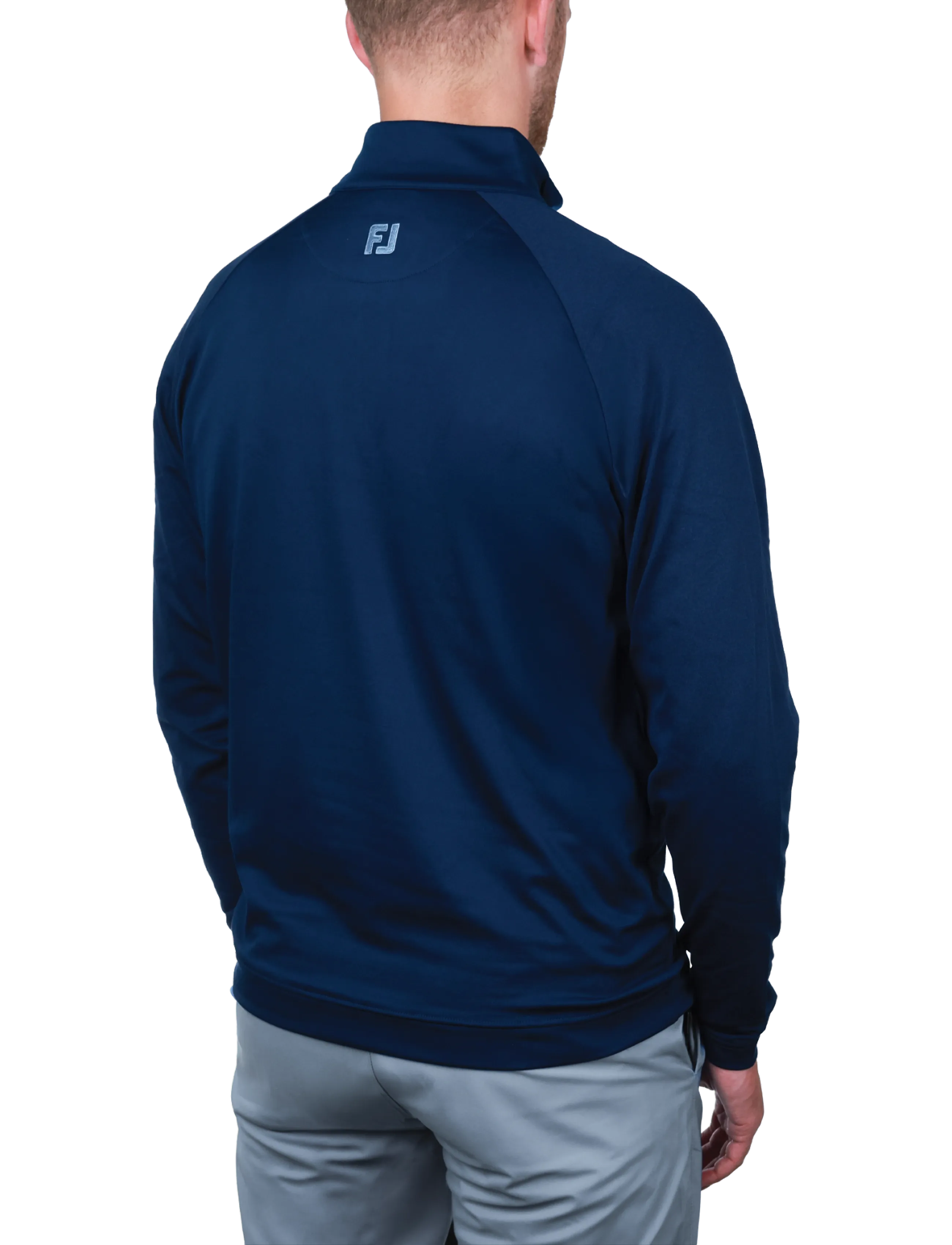 FootJoy - Raglan H Block Chill-Out - langarmshirts - navy - 3