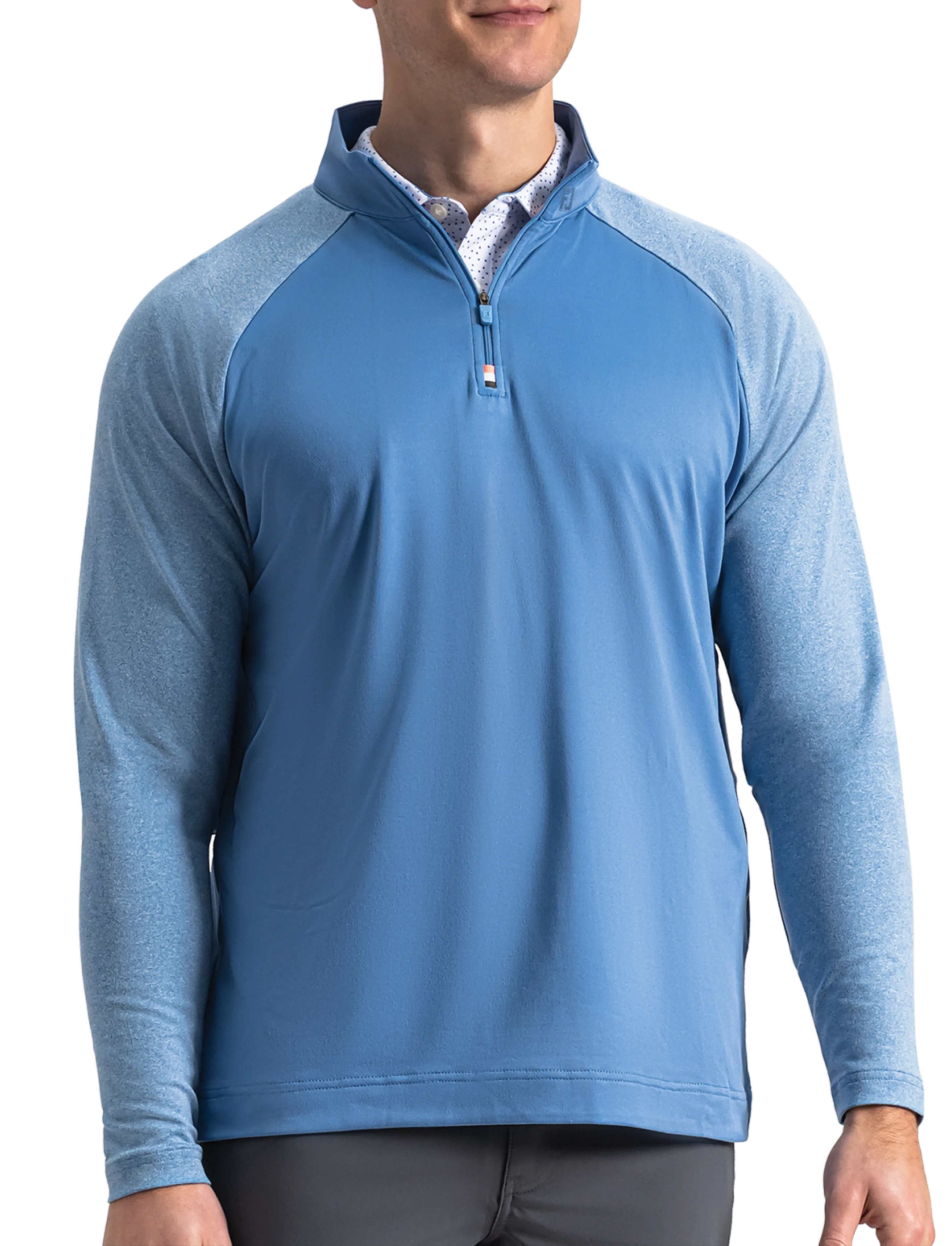 FootJoy Raglan H Block Chill-Out, L, Sport Fleeces & Midlayers, Blau - Männerswear