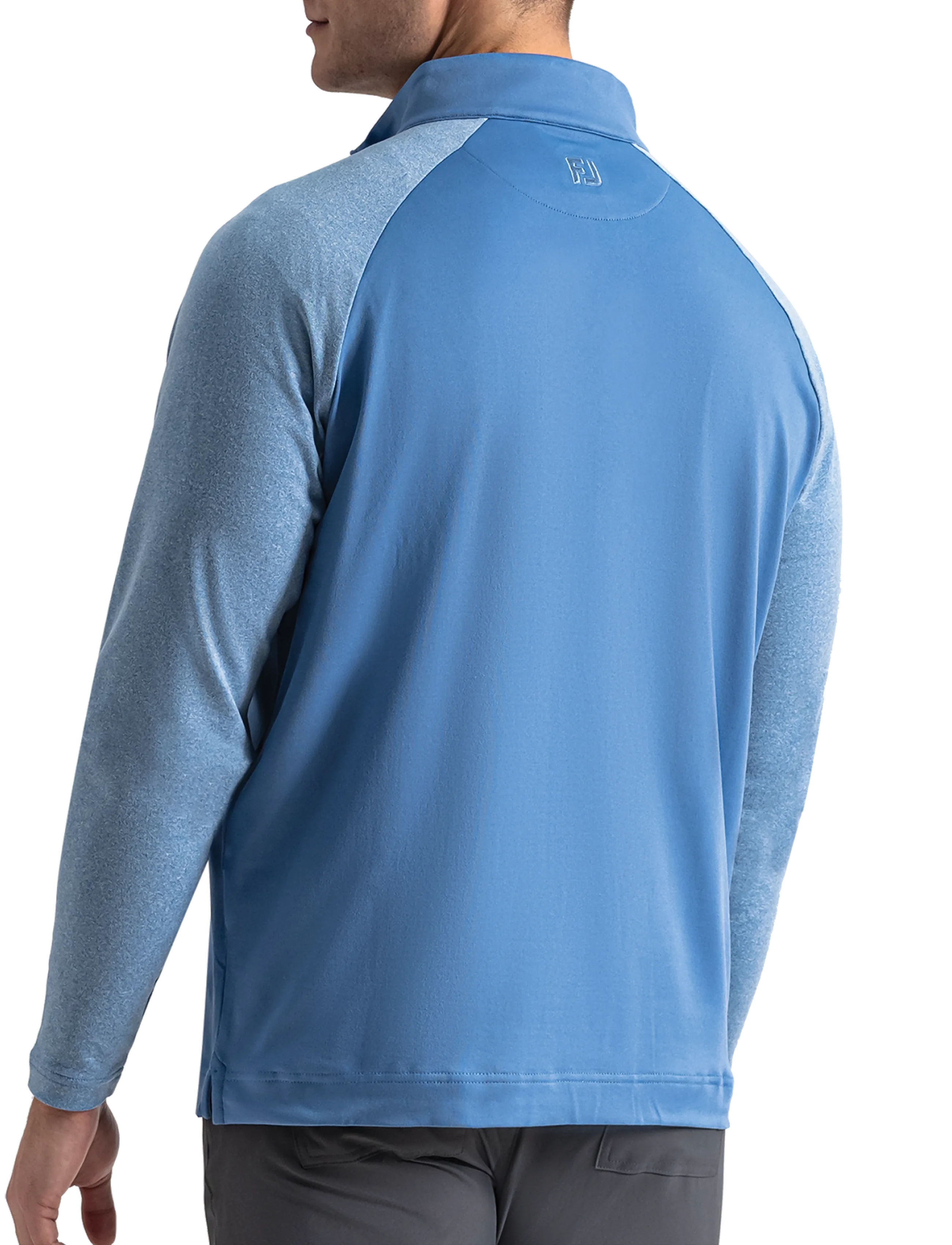 FootJoy - Raglan H Block Chill-Out - fleece & midlayer - riviera - 3