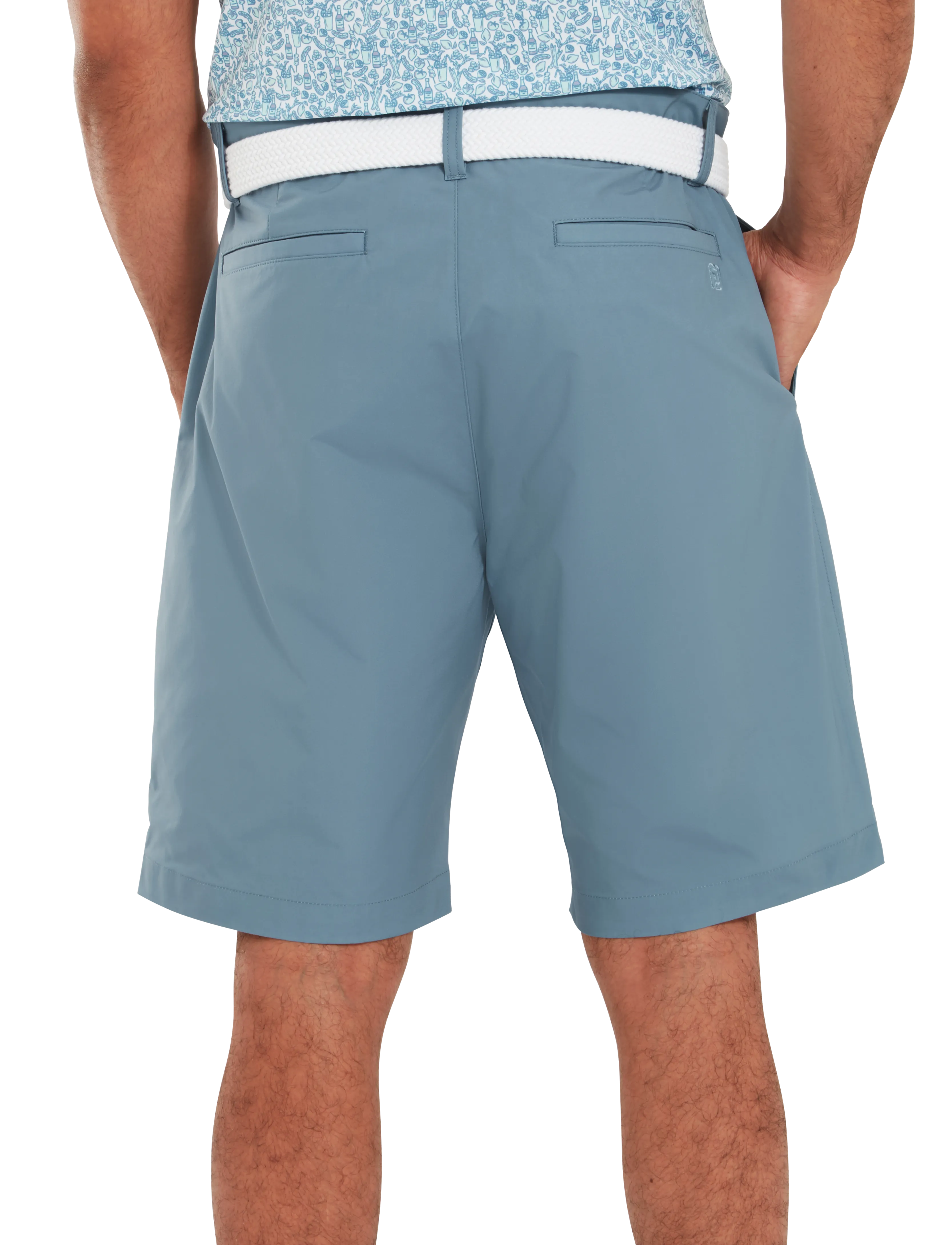 FootJoy - FJ Par Short - golf-shorts - blue - 3