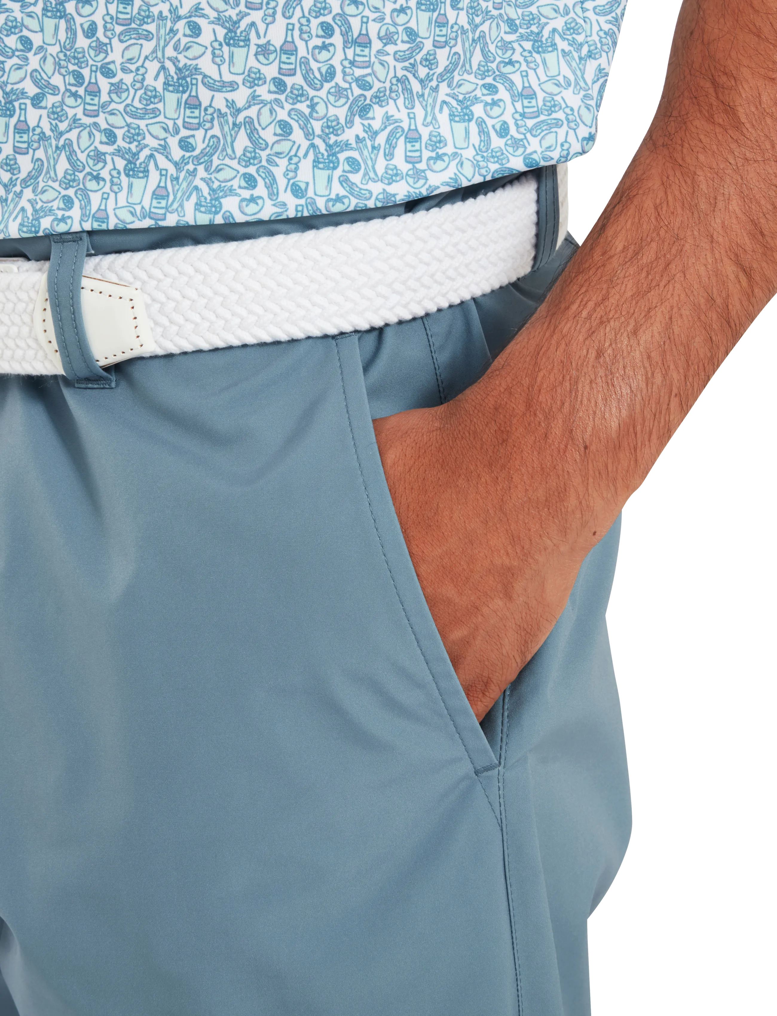 FootJoy - FJ Par Short - golf-shorts - blue - 4