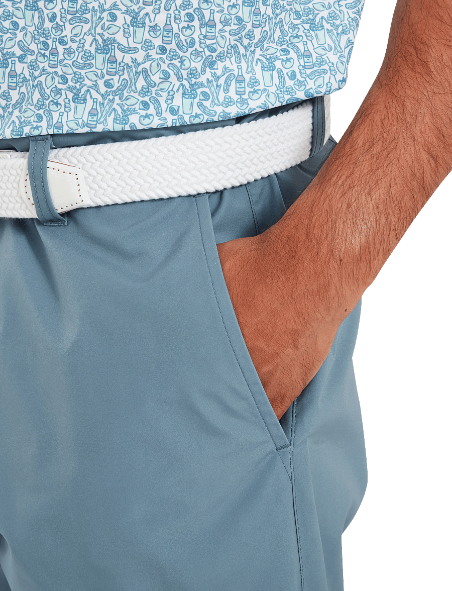 FootJoy - FJ Par Short - golf-shorts - blue - 4