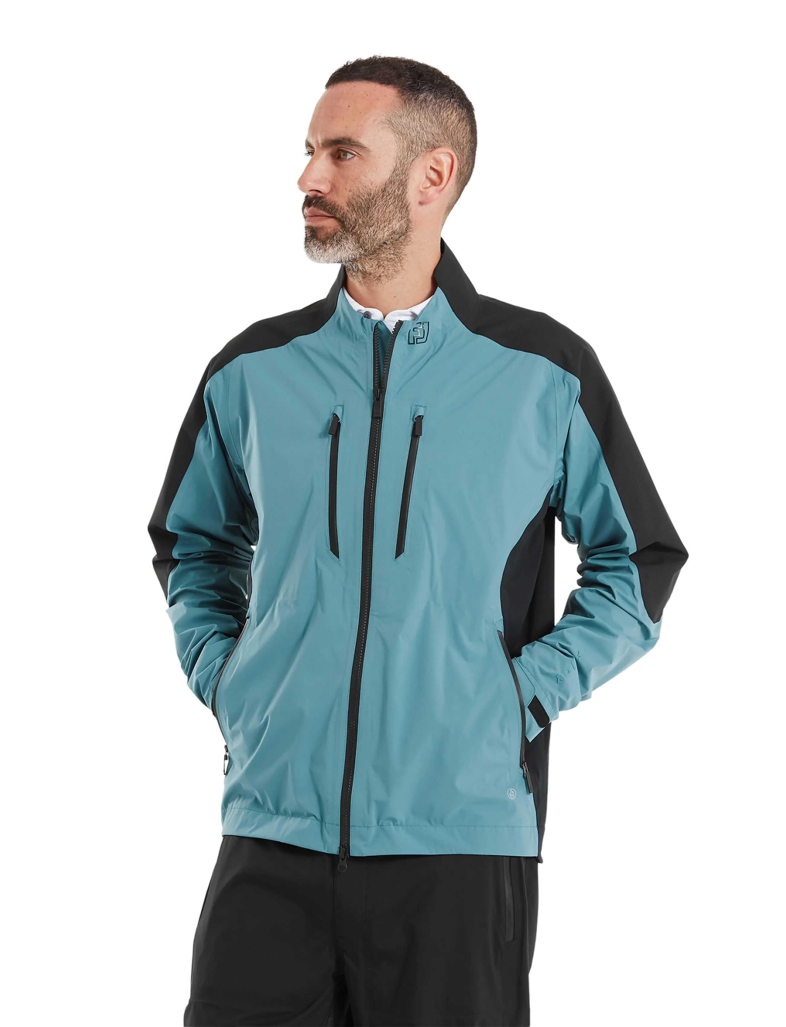 FootJoy - FJ ARCUS Jacket - golf-jacken - black / storm / flame - 3