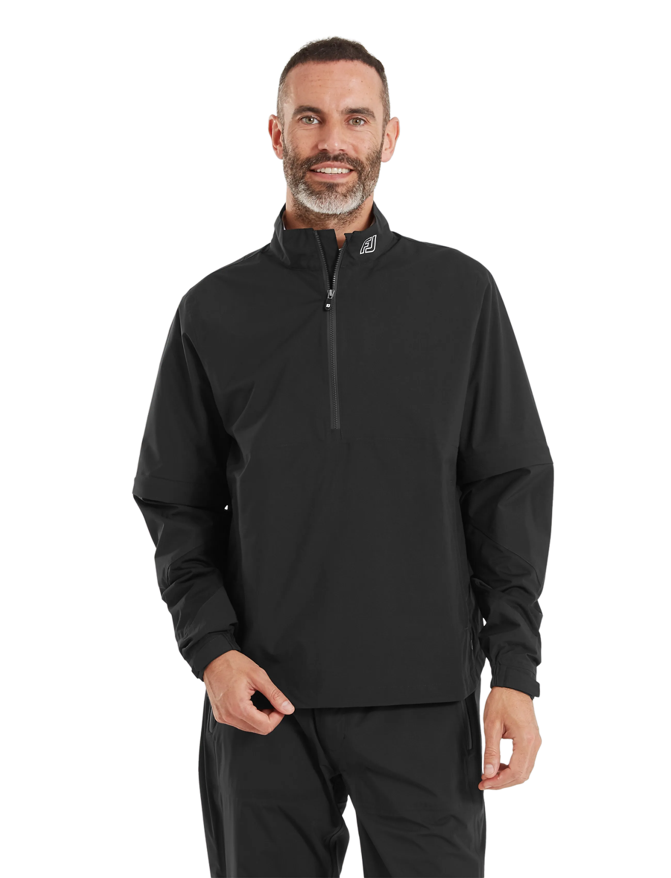 FootJoy - HydroLite X Rain Shirt - sports jackets - black - 4