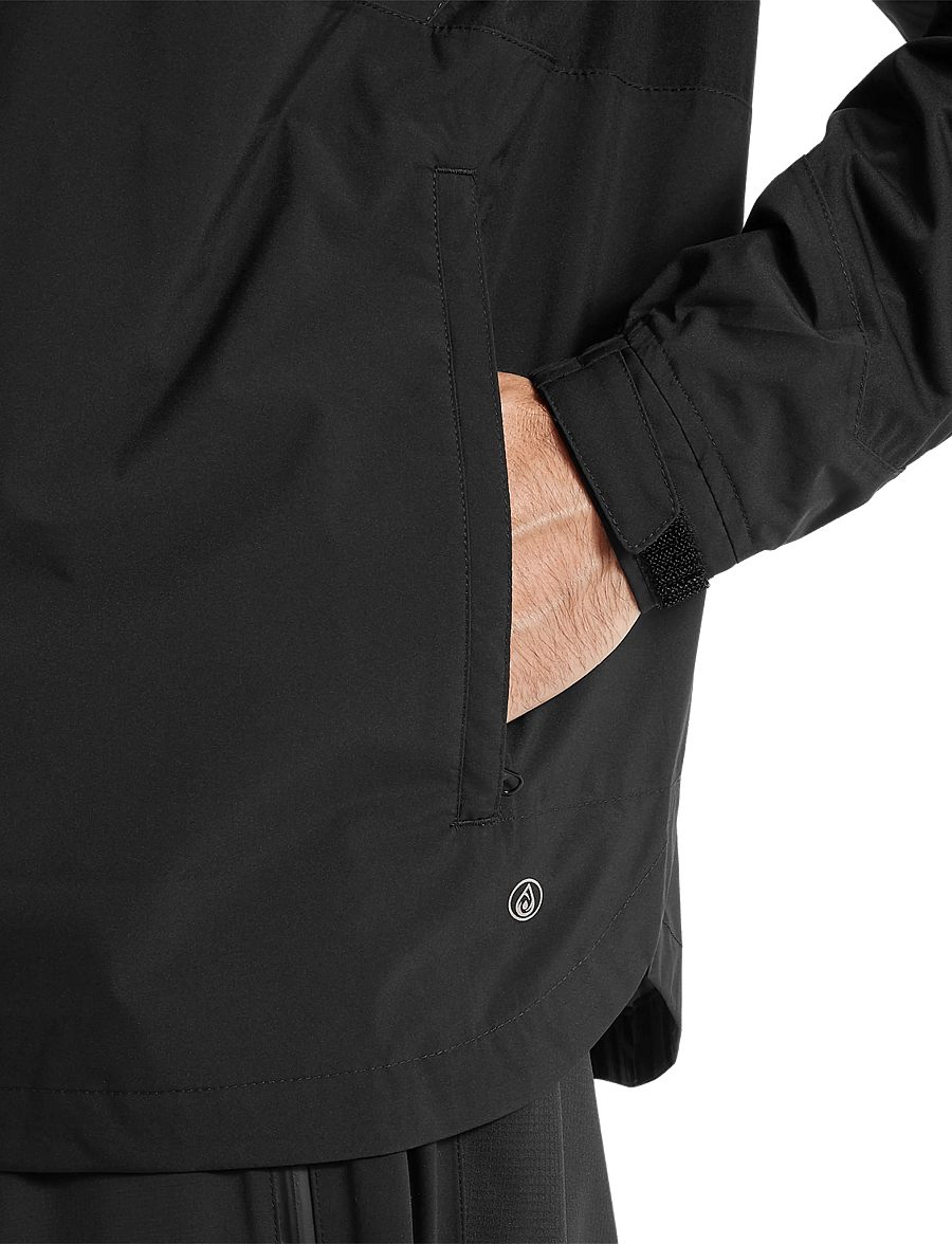 FootJoy - HydroLite X Rain Shirt - sports jackets - black - 5